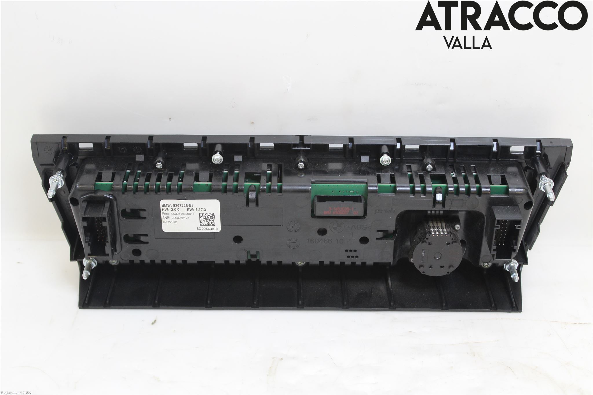 BMW 5 F10/F11/F18 09-17 Ac Styrenhet Ac Manöveren