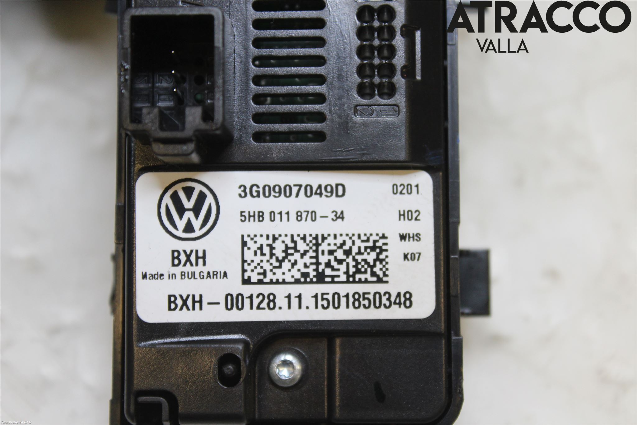 Volkswagen VW PASSAT 15-19 Värmereglage