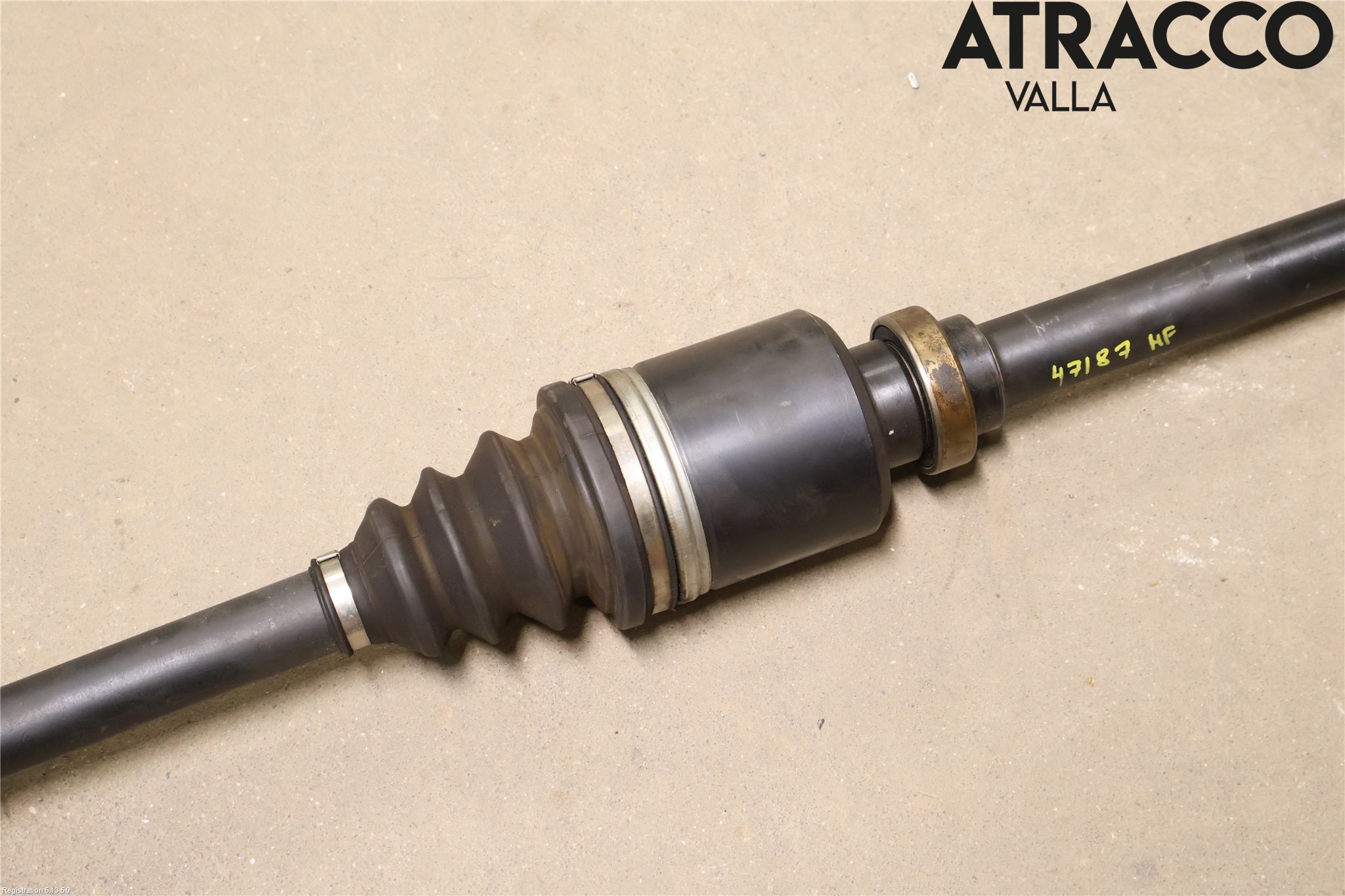 Peugeot EXPERT 07-14 Drivaxel Fram Höger