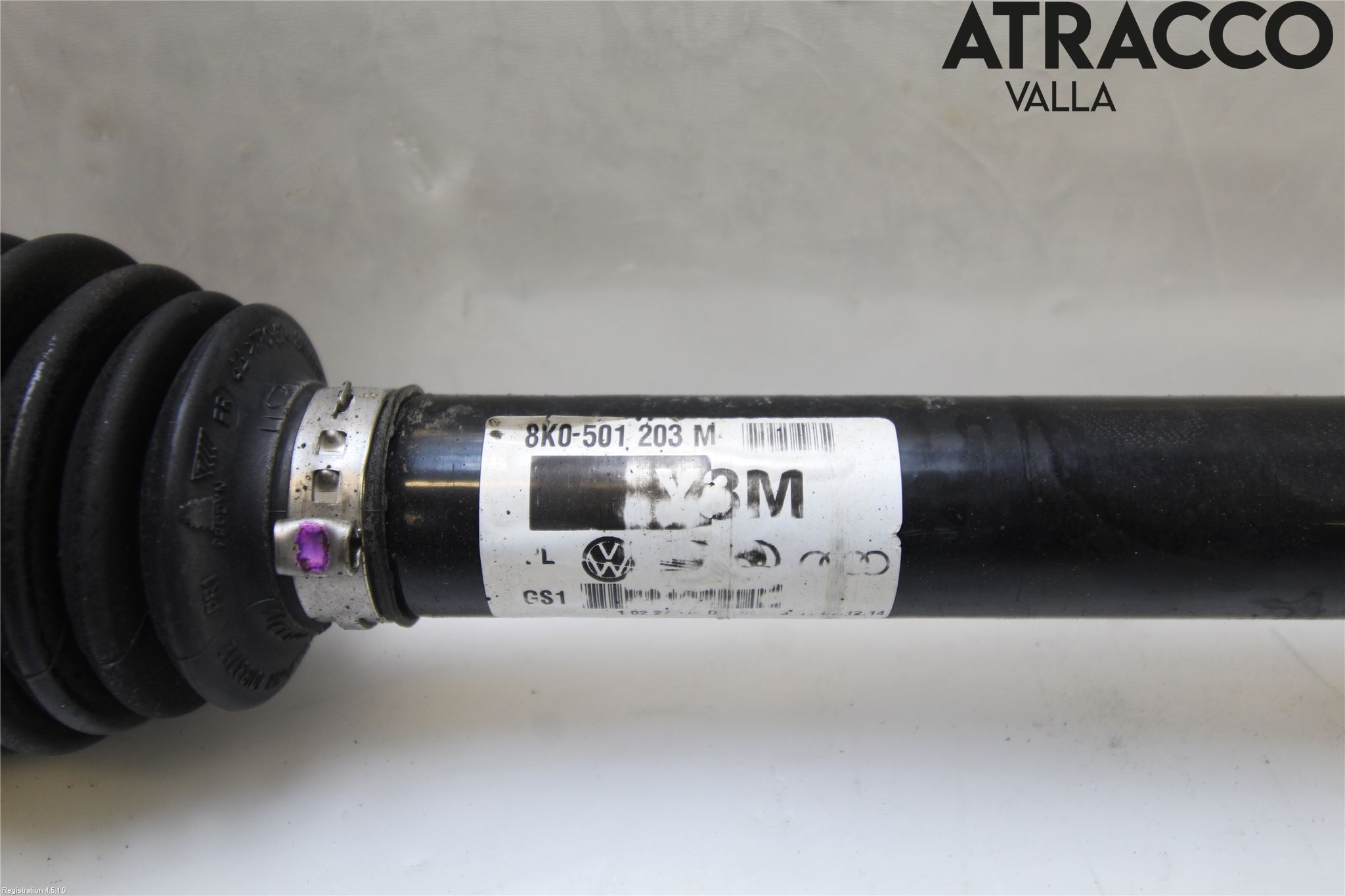 Audi A5 07-16 Drivaxel Bak Höger