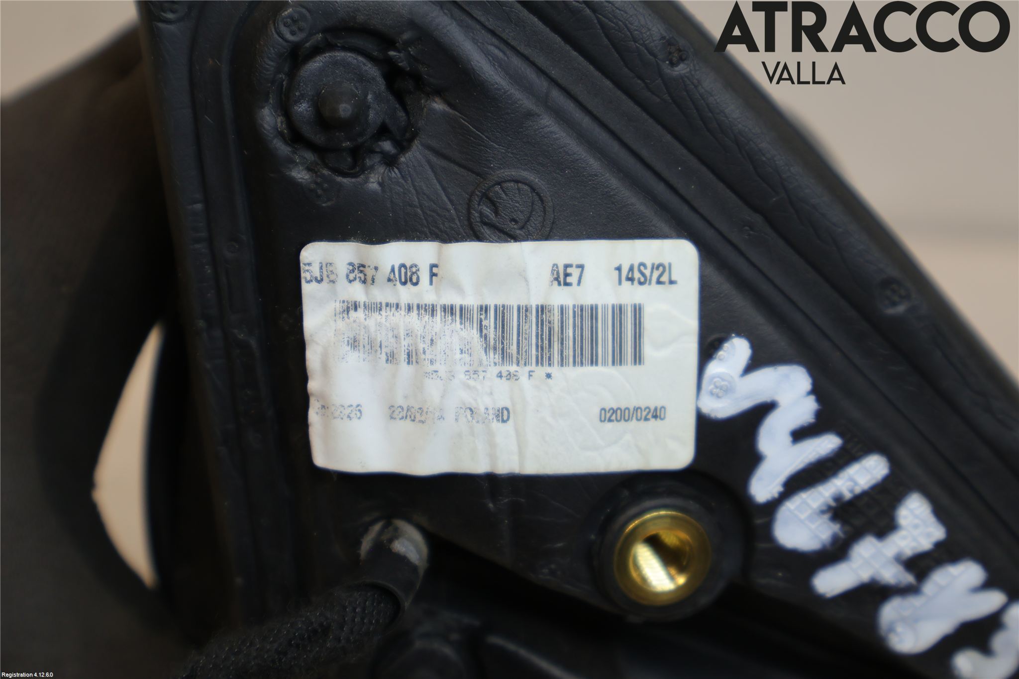 Skoda RAPID Spegel Yttre El Hö