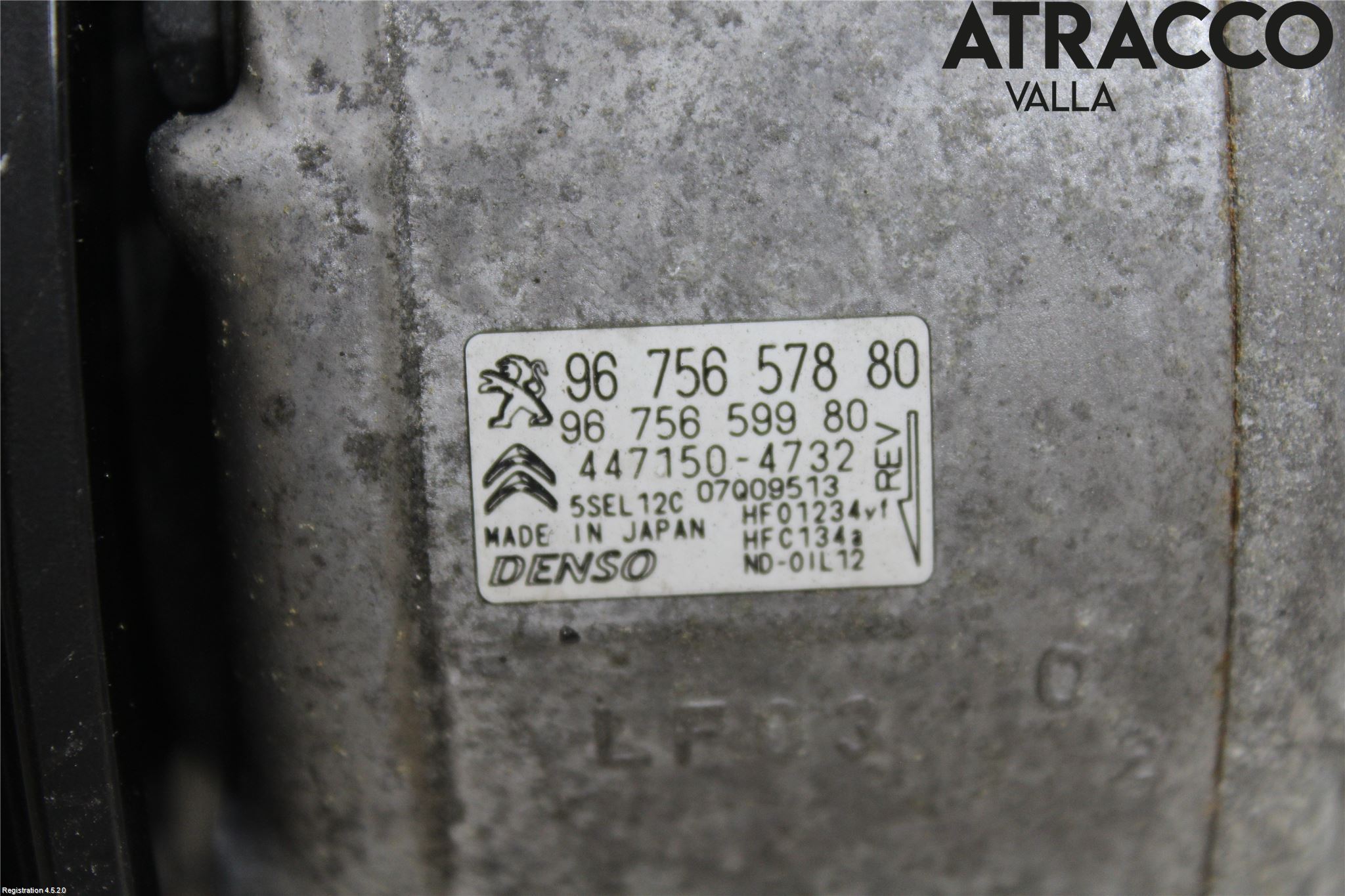 Citroen C4 PICASSO 14-18 Ac Kompressor