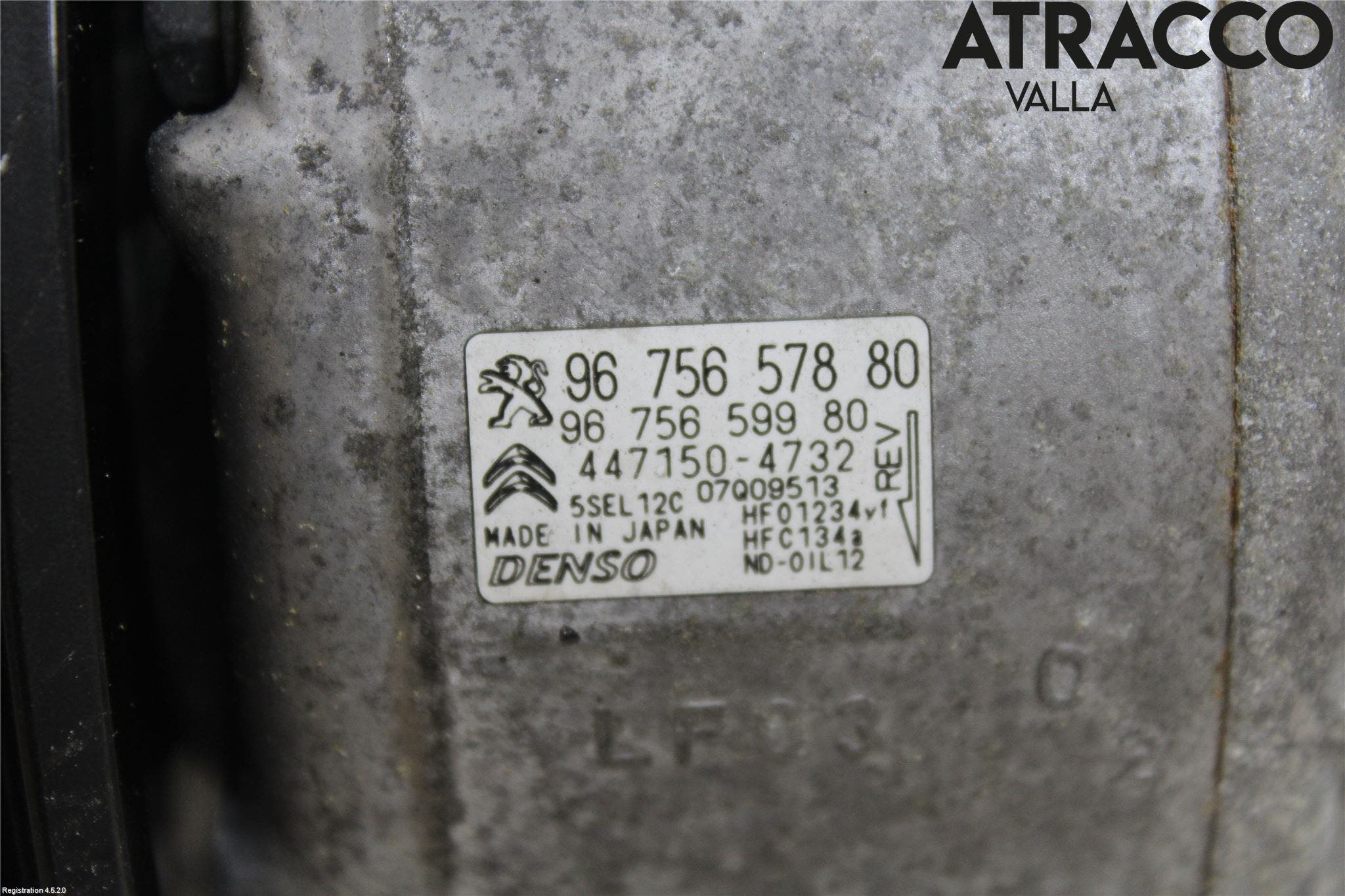 Citroen C4 PICASSO 14-18 Ac Kompressor