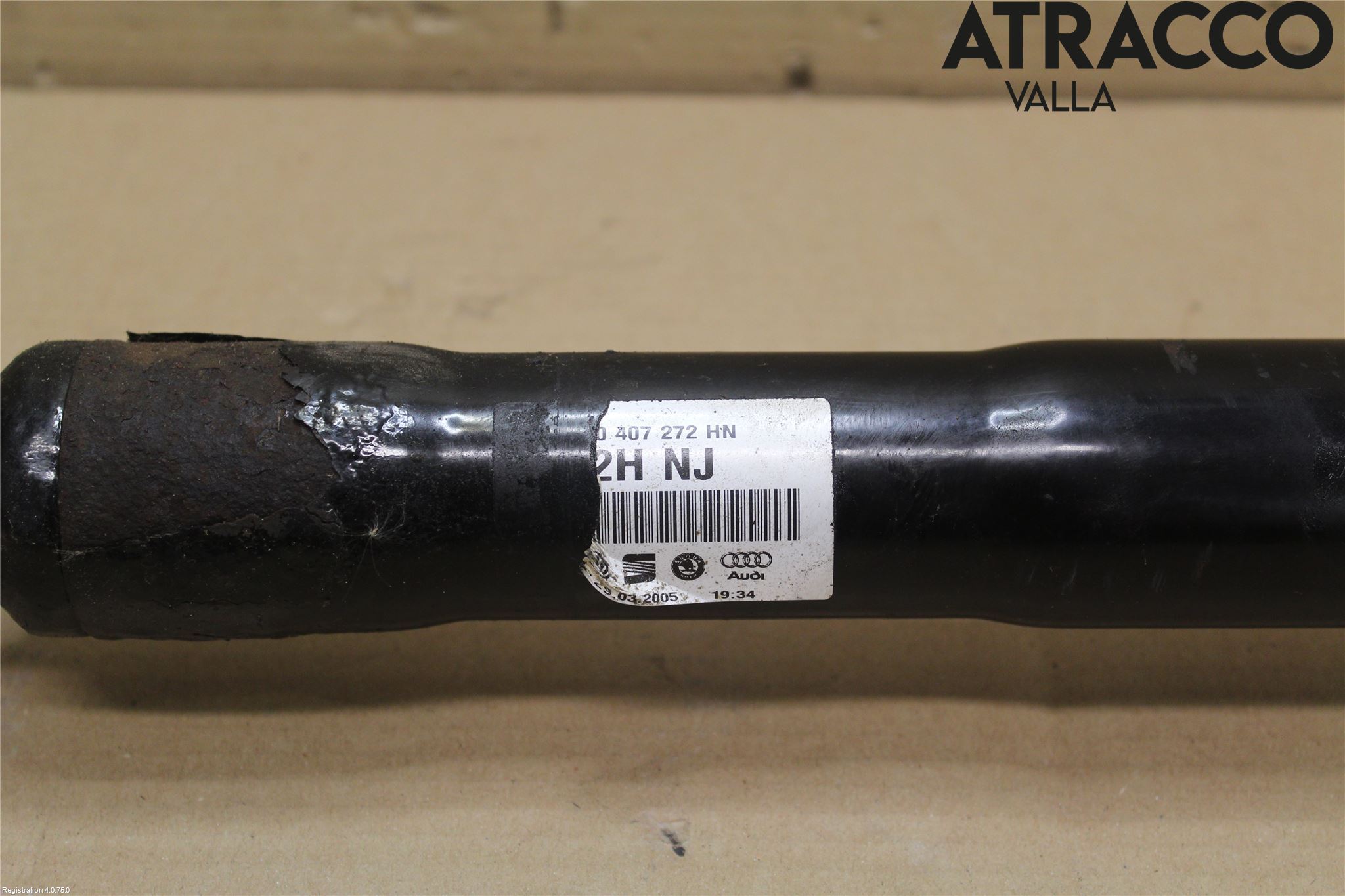 Volkswagen VW PASSAT 05-11 Drivaxel Fram Höger