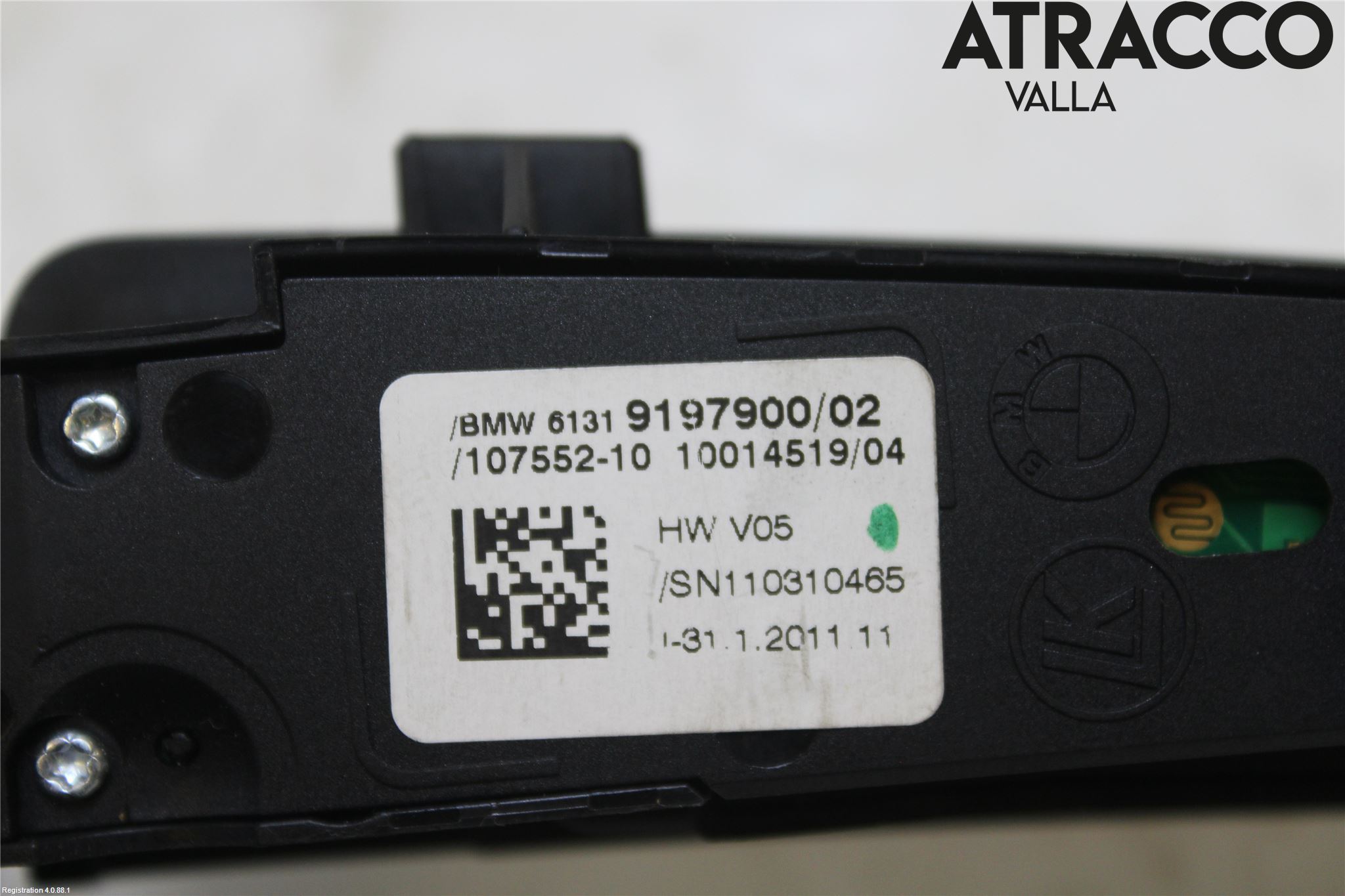 BMW 5 GT F07 09-17 Strömställare Nivåreglering