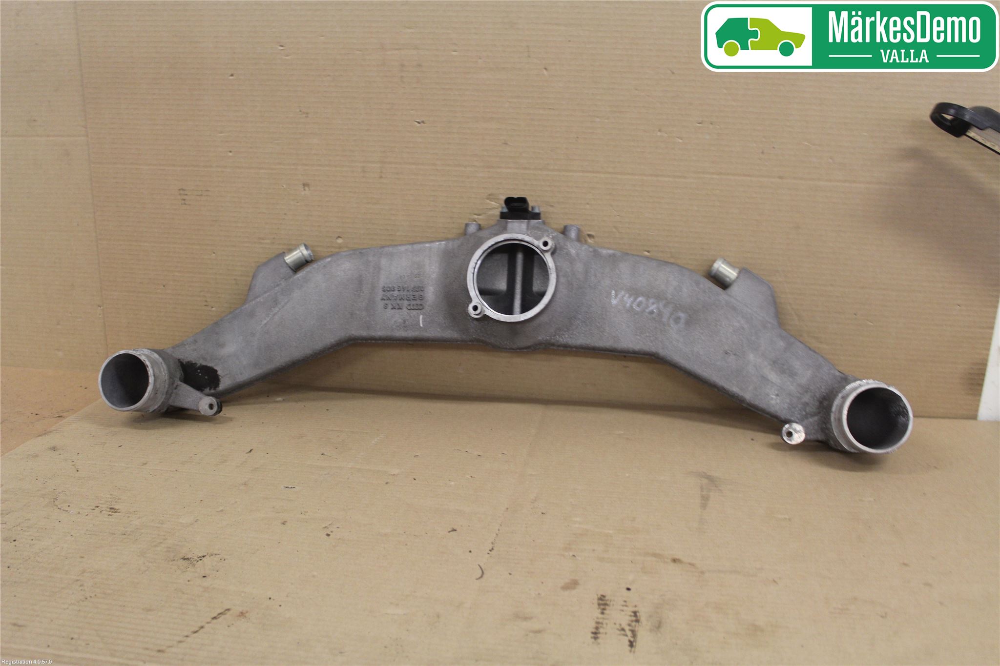 Audi A6/S6     97-05 Laddluft-Intercoolerrör