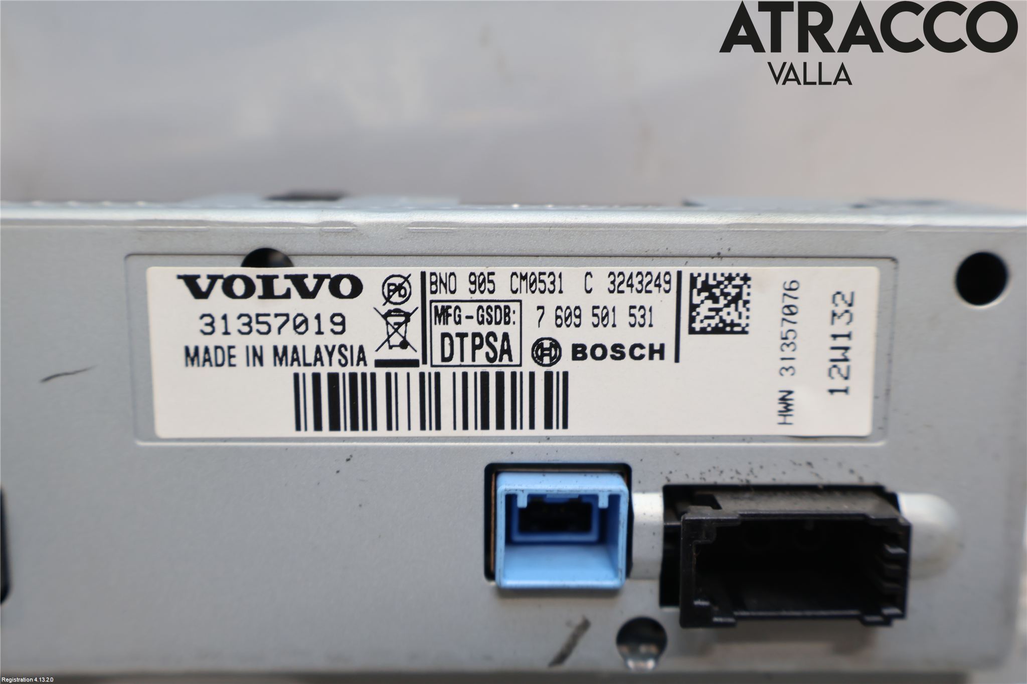 Volvo S80 07-13 Bildskärm
