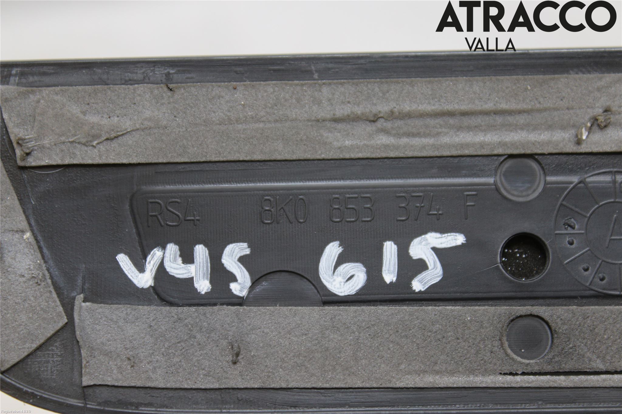 Audi A4 12-15 Dörr Dekorlist Fram Hö