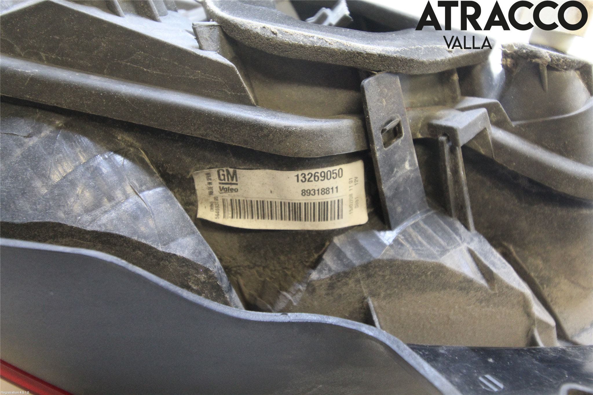 Opel CORSA D 07-14 Bakljus Vänster