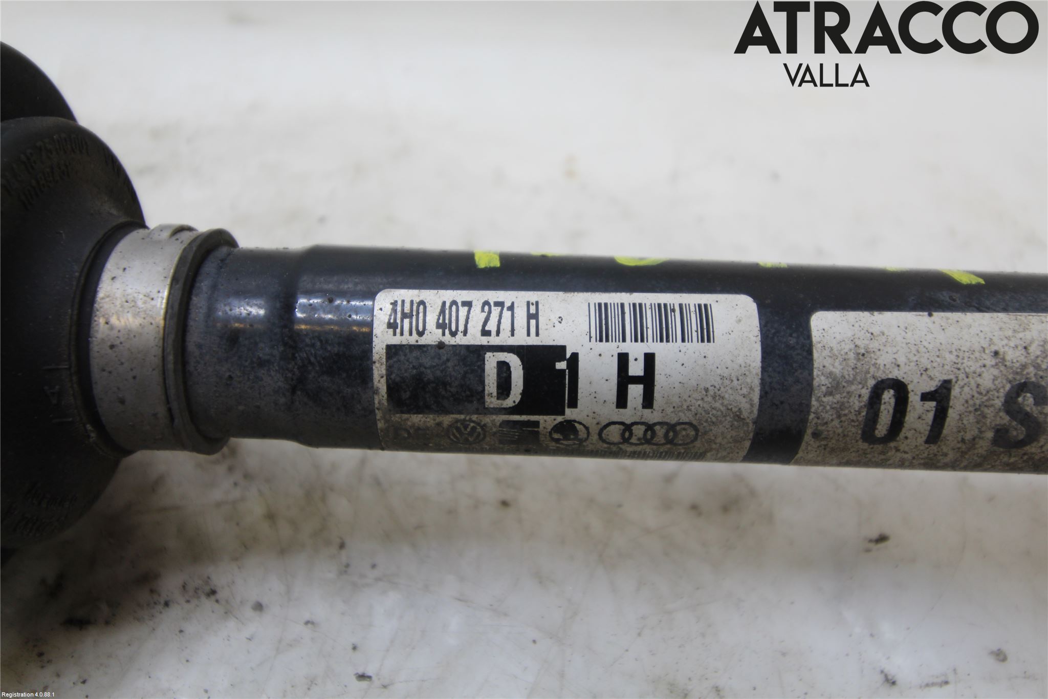 Audi A8/S8 4H 10-17 Drivaxel Fram Vänster