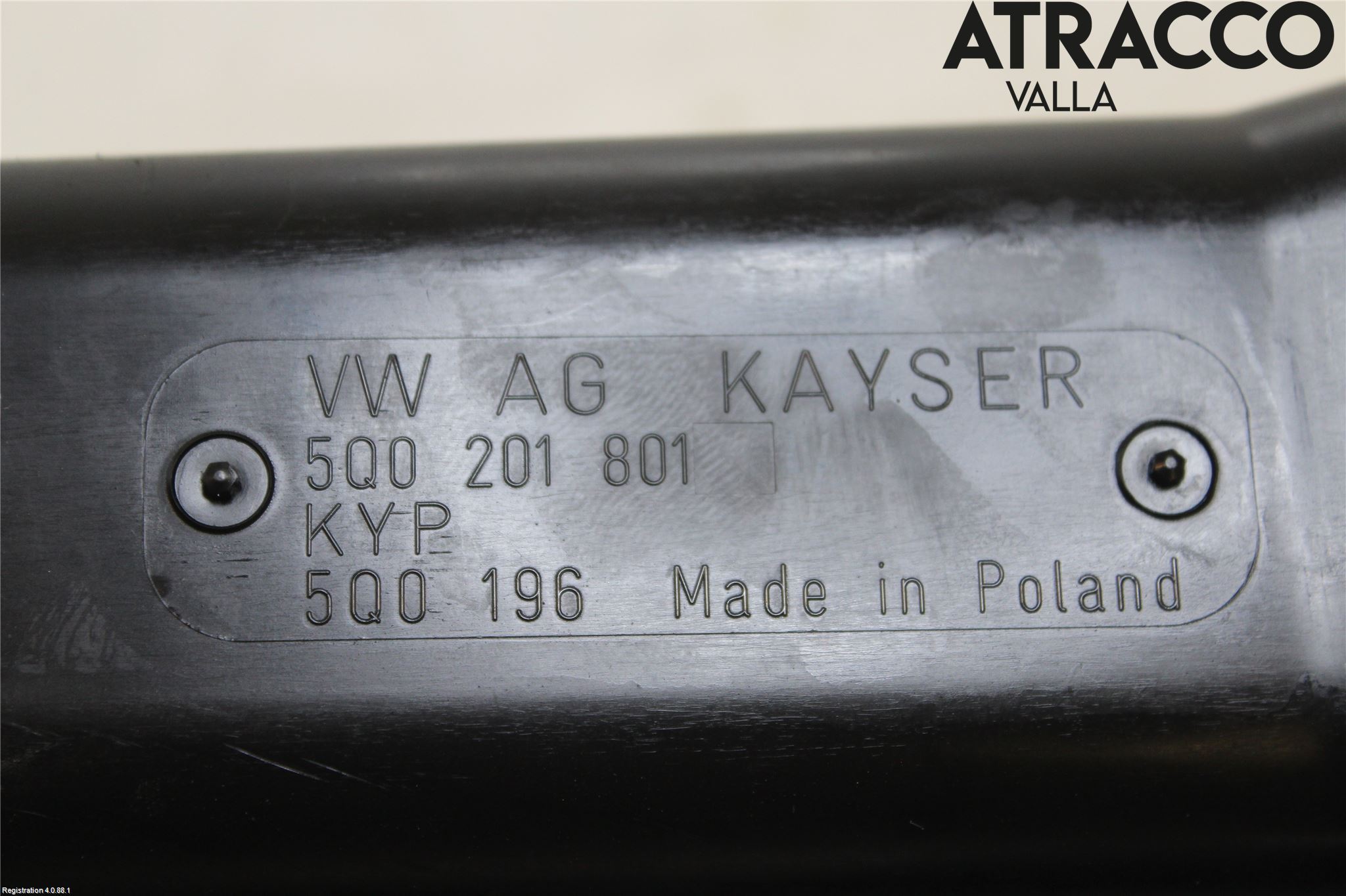 Audi A3/S3 8V 13-20 Bränsle Kolkanister