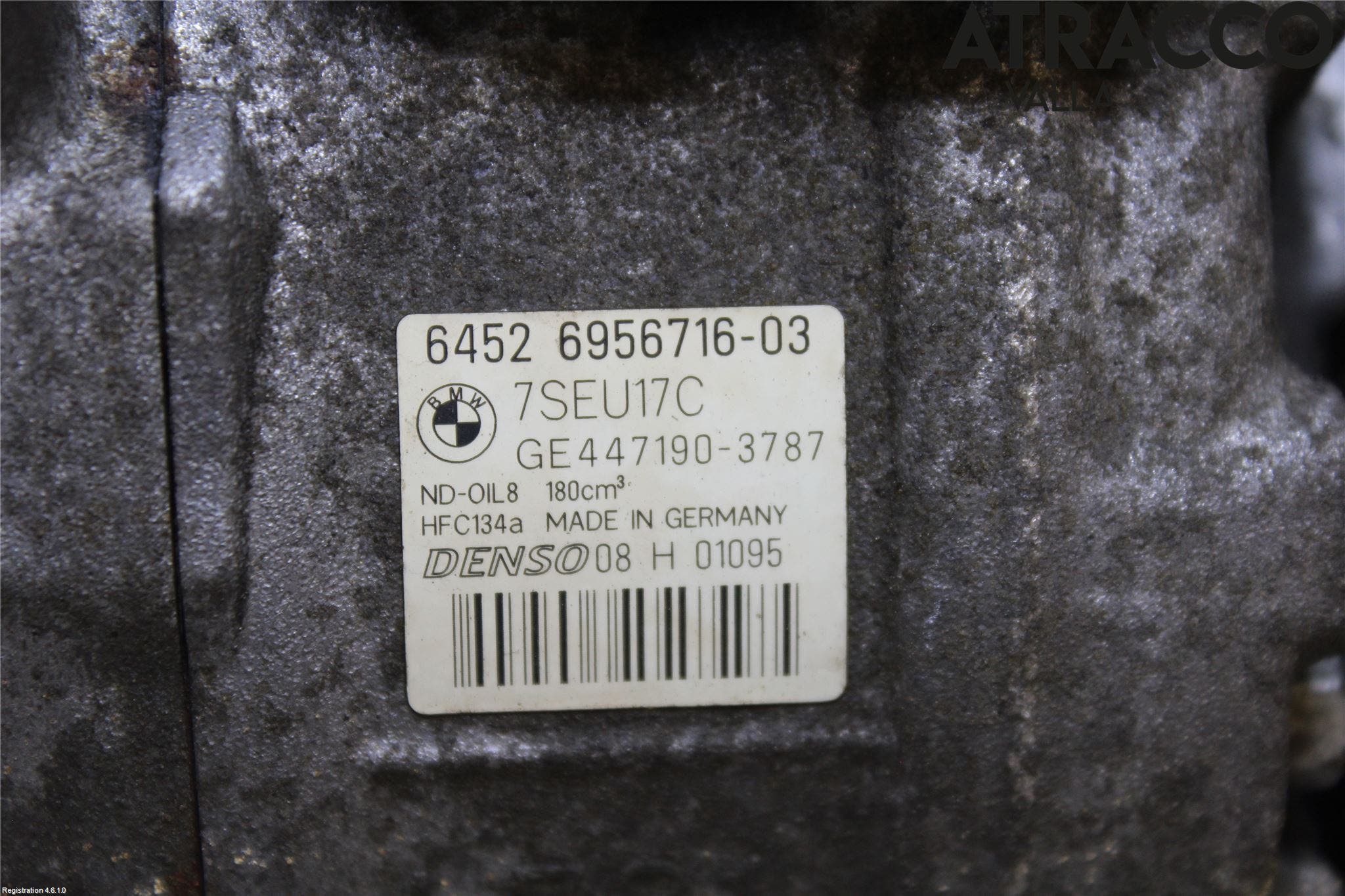 BMW 3 E90/91 SED/TOU 05-12 Ac Kompressor