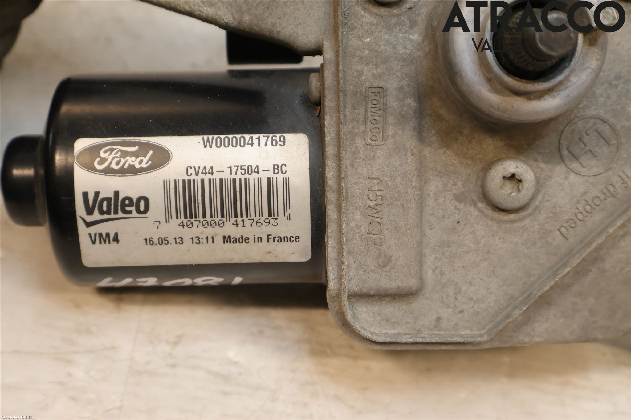 Ford KUGA 13-16 Torkarmotor Vindruta