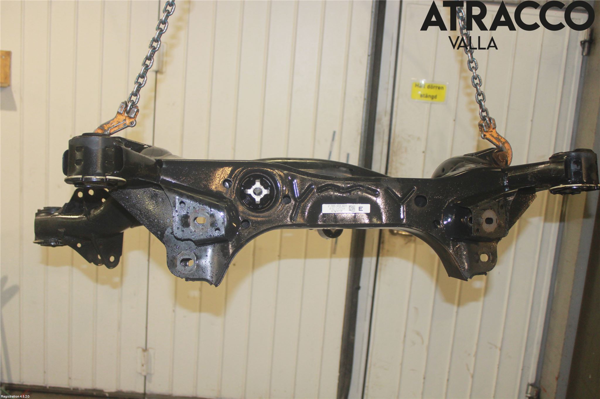 BMW 3 F30/F31/F80 12-19 Bakaxelbalk