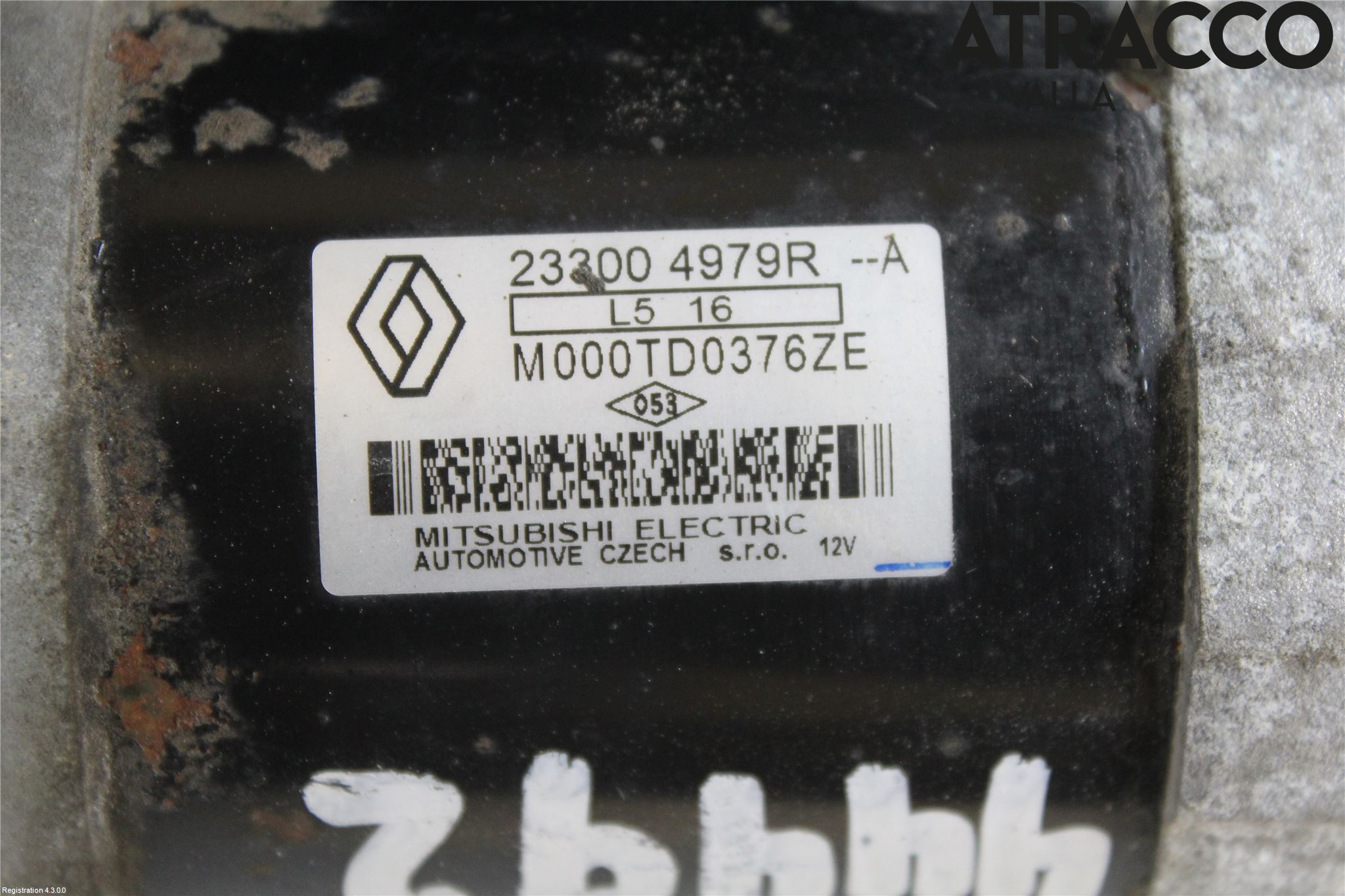 Nissan QASHQAI 14-17 Startmotor
