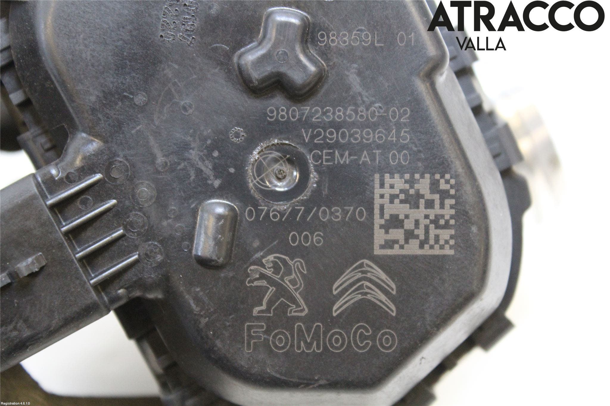 Peugeot PARTNER 16-18 Injspjällhus