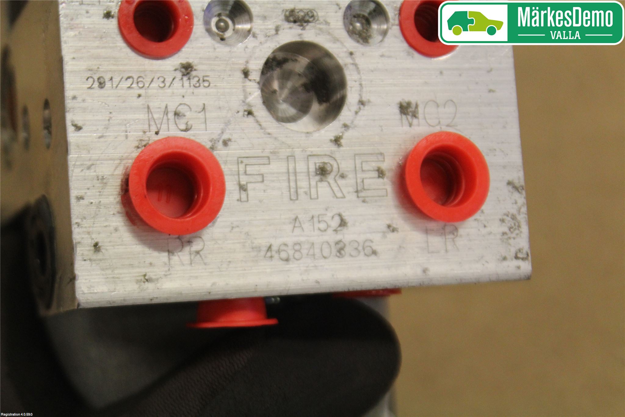 Fiat PUNTO 00-18 Abs Hydraulaggregat