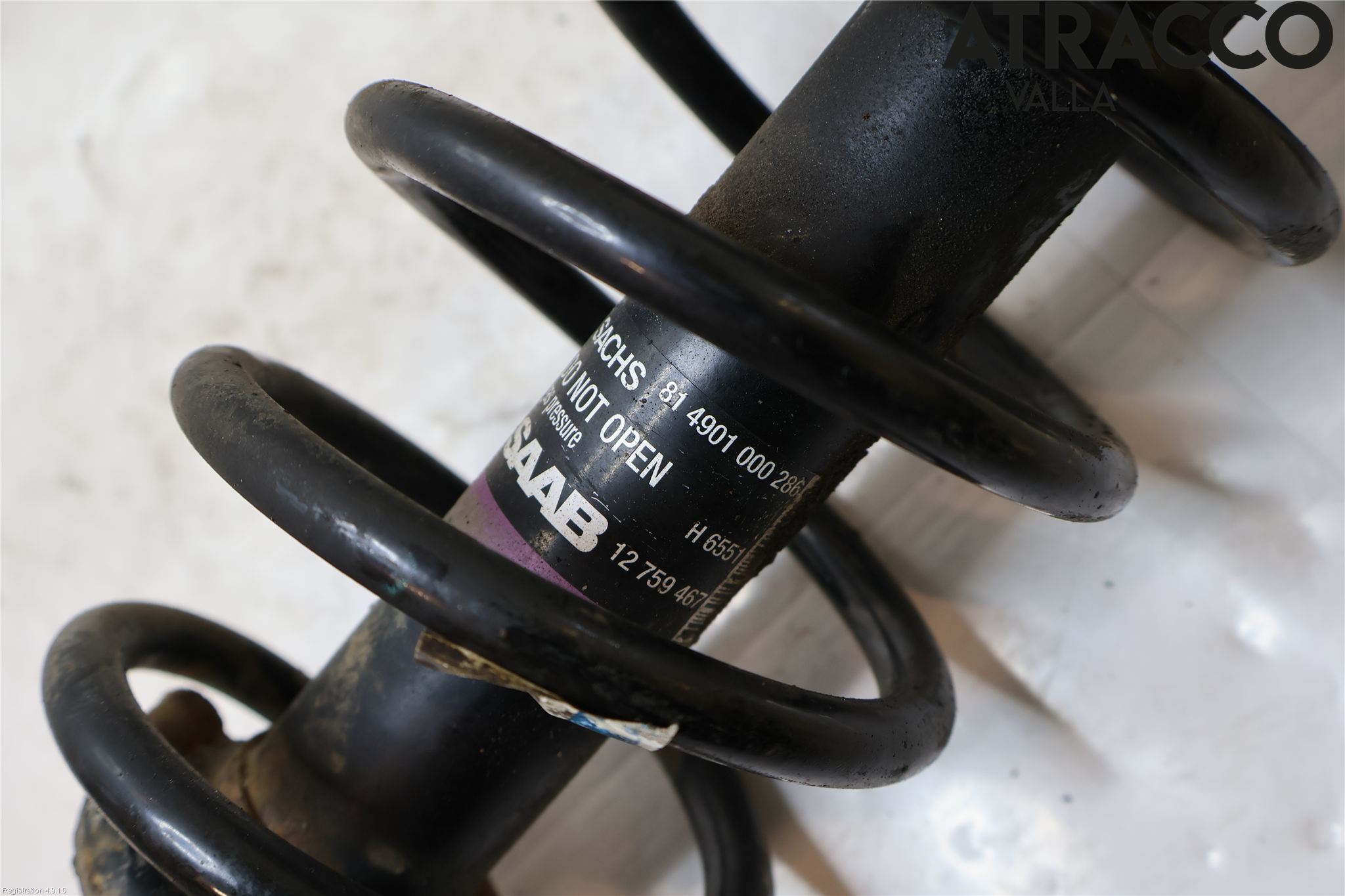 Saab 9-5 -05 Fjäderben Bak Höger