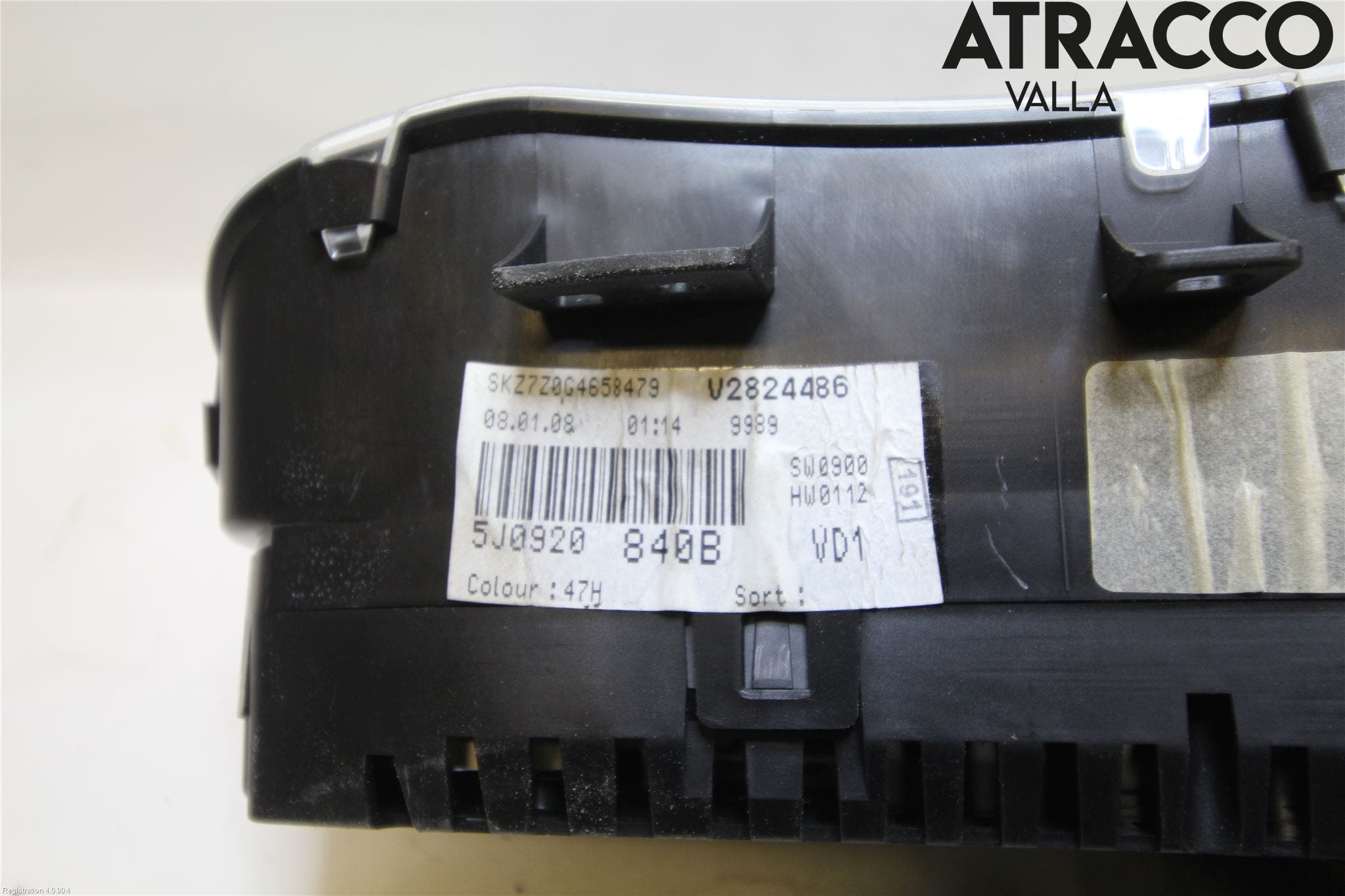 Skoda FABIA 07-14 Instrument Komb