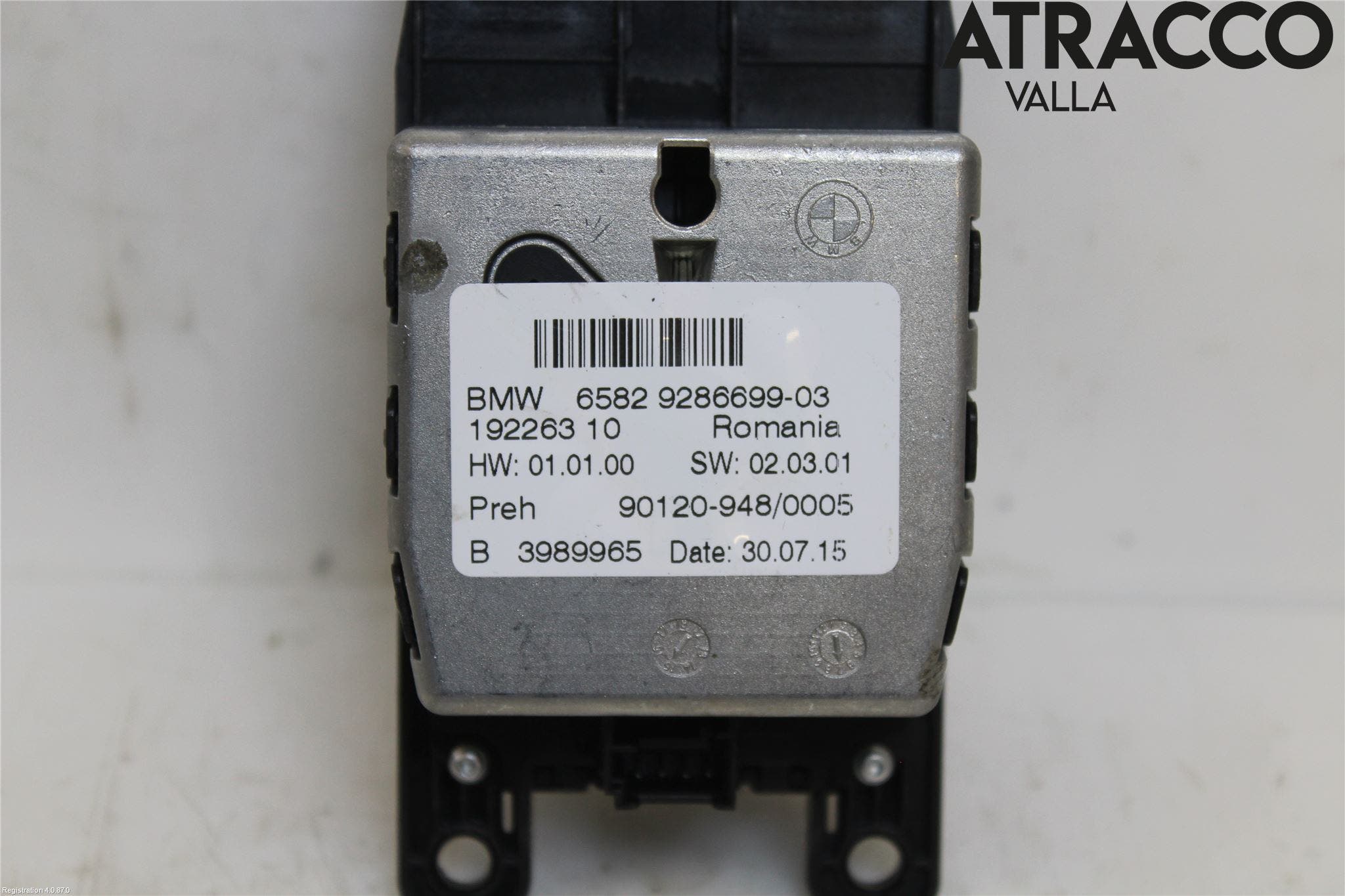 BMW 5 F10/F11/F18 09-17 Strömställare Multifunktion