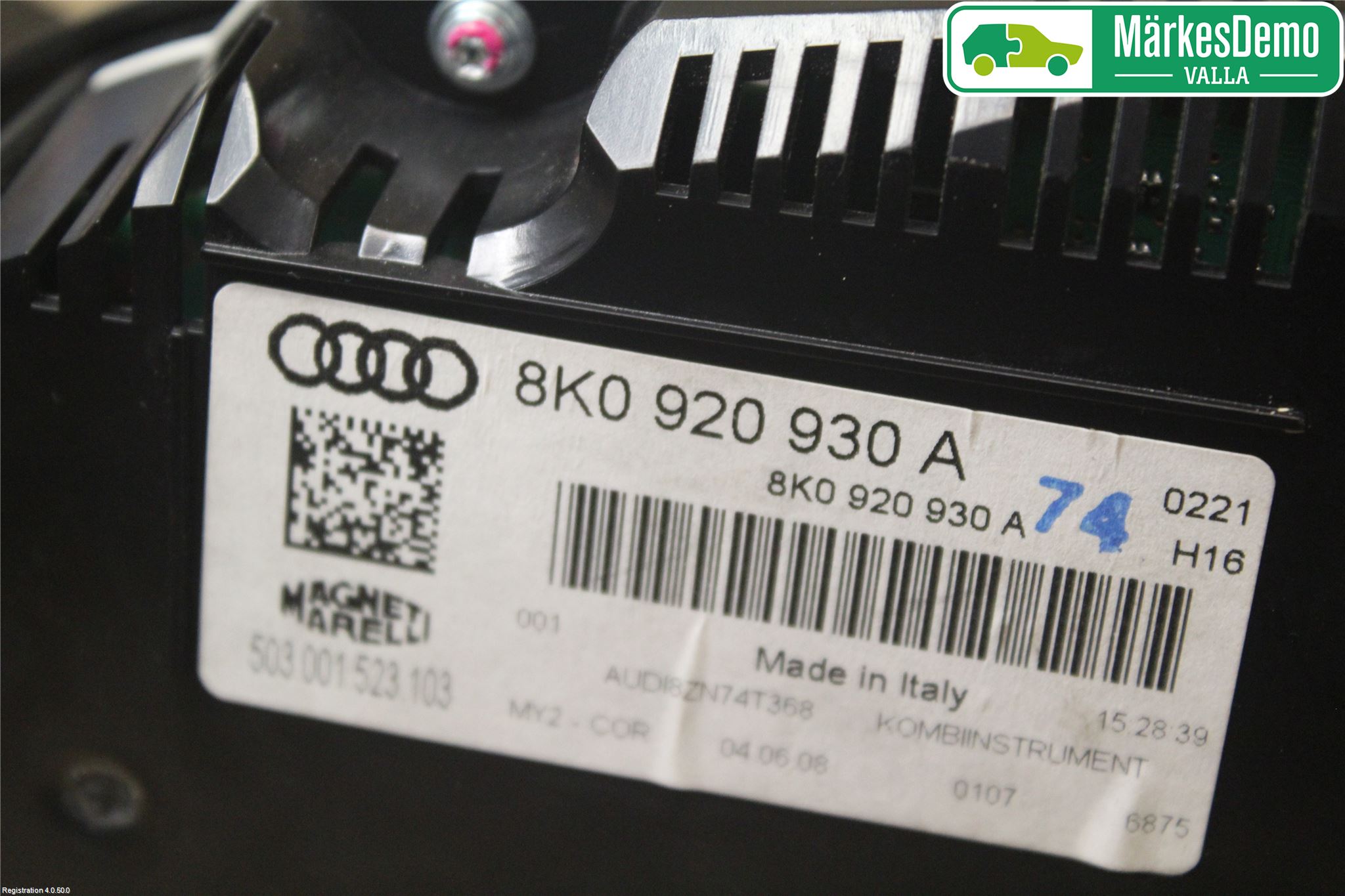 Audi A4/S4 08-11 Instrument Komb