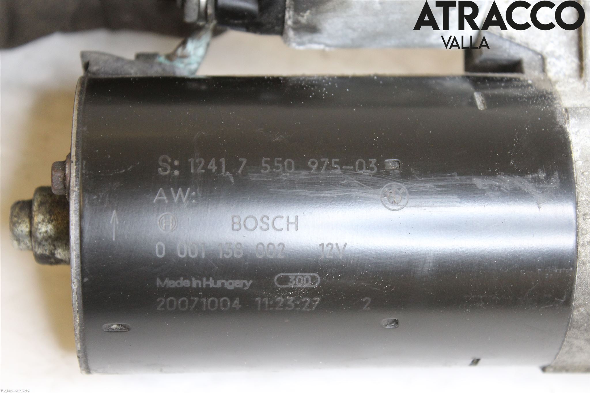 BMW 3 E90/91 SED/TOU 05-12 Startmotor