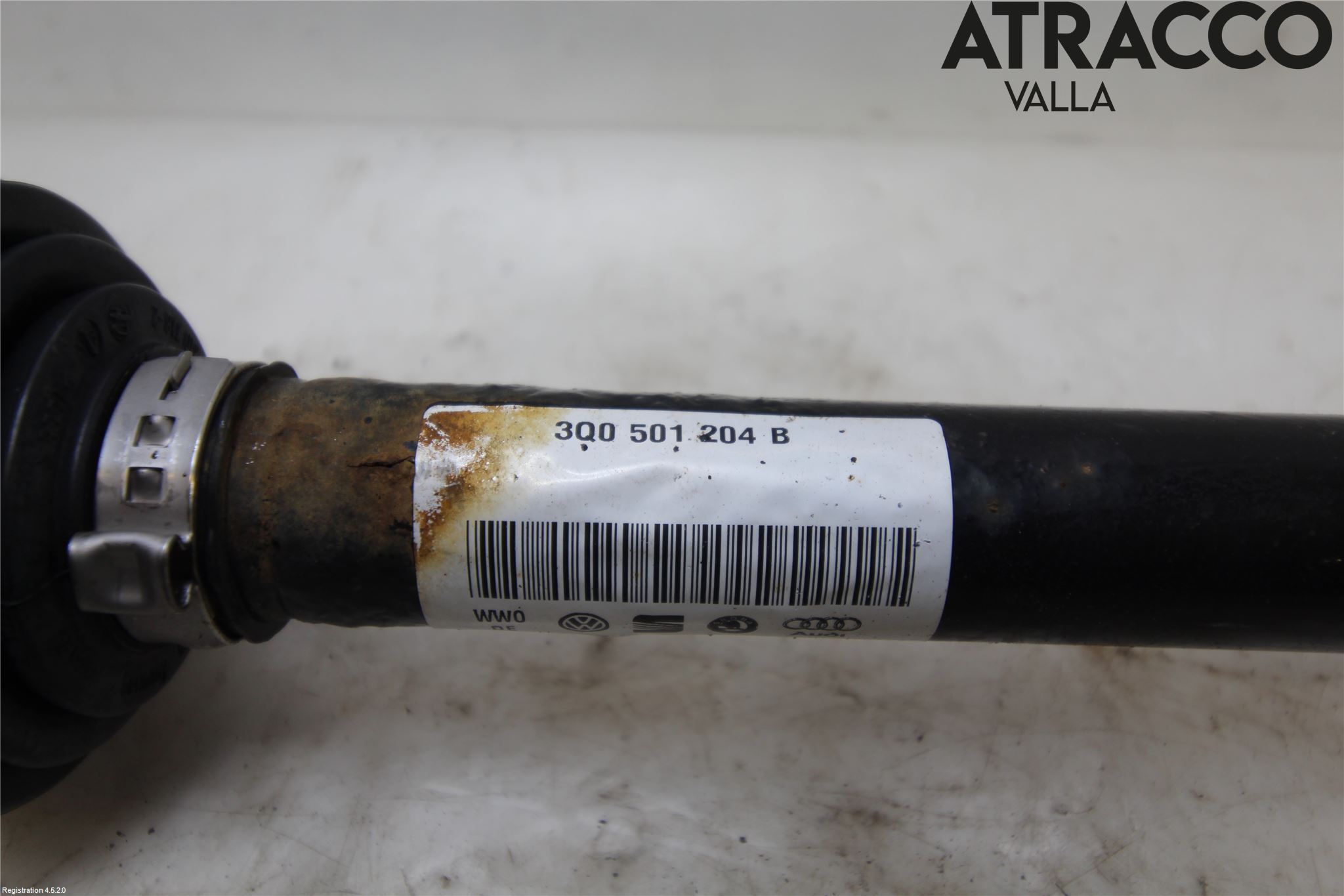 Volkswagen VW TIGUAN 16-24 Drivaxel Bak Höger
