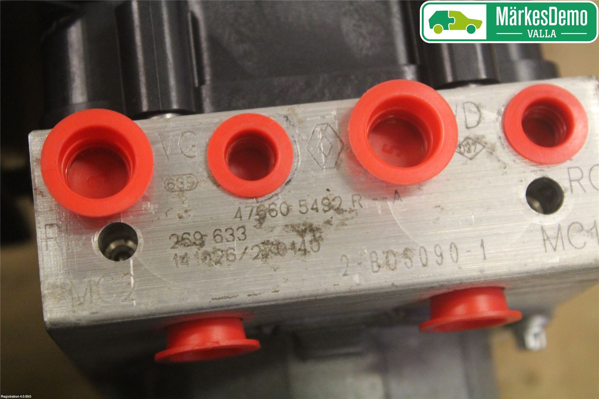 Renault CAPTUR 13-19 Abs Hydraulaggregat