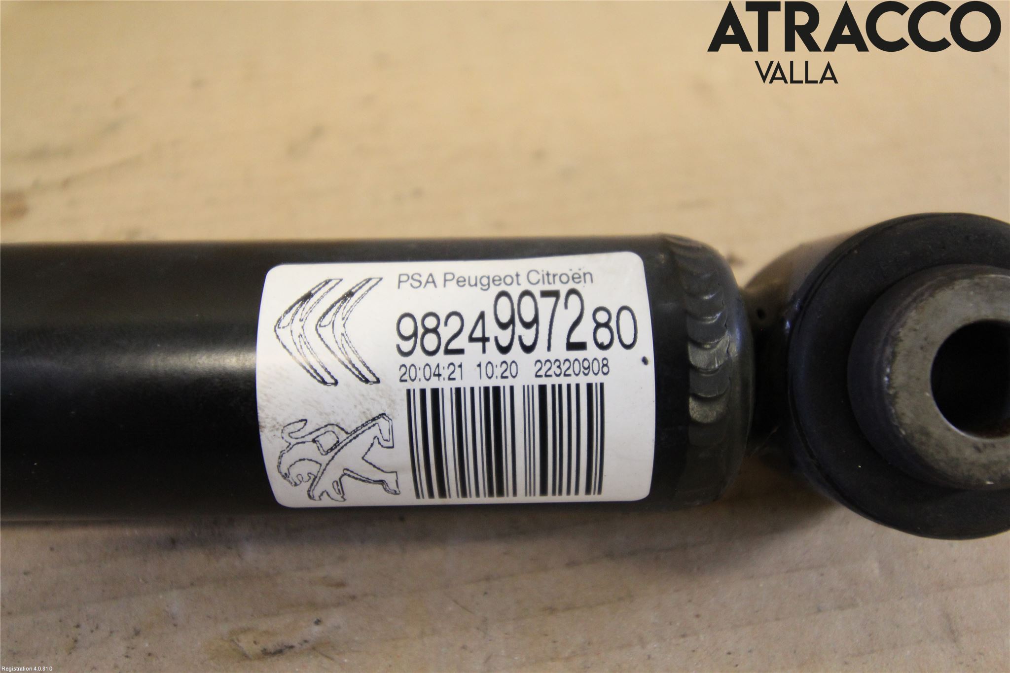 Citroen COTROEN C3 17-24 Stötdämpare Bak