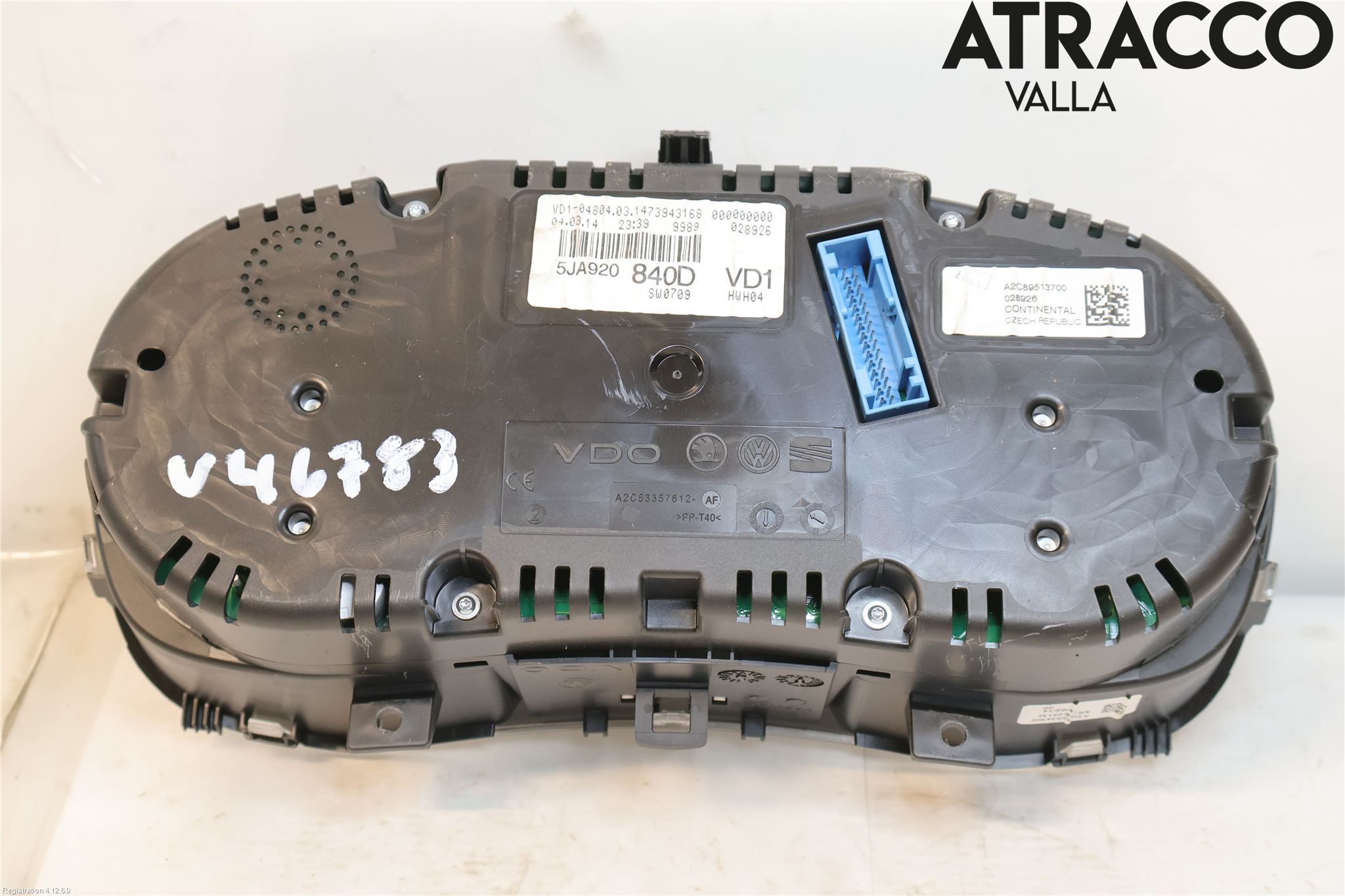 Skoda RAPID Instrument Komb