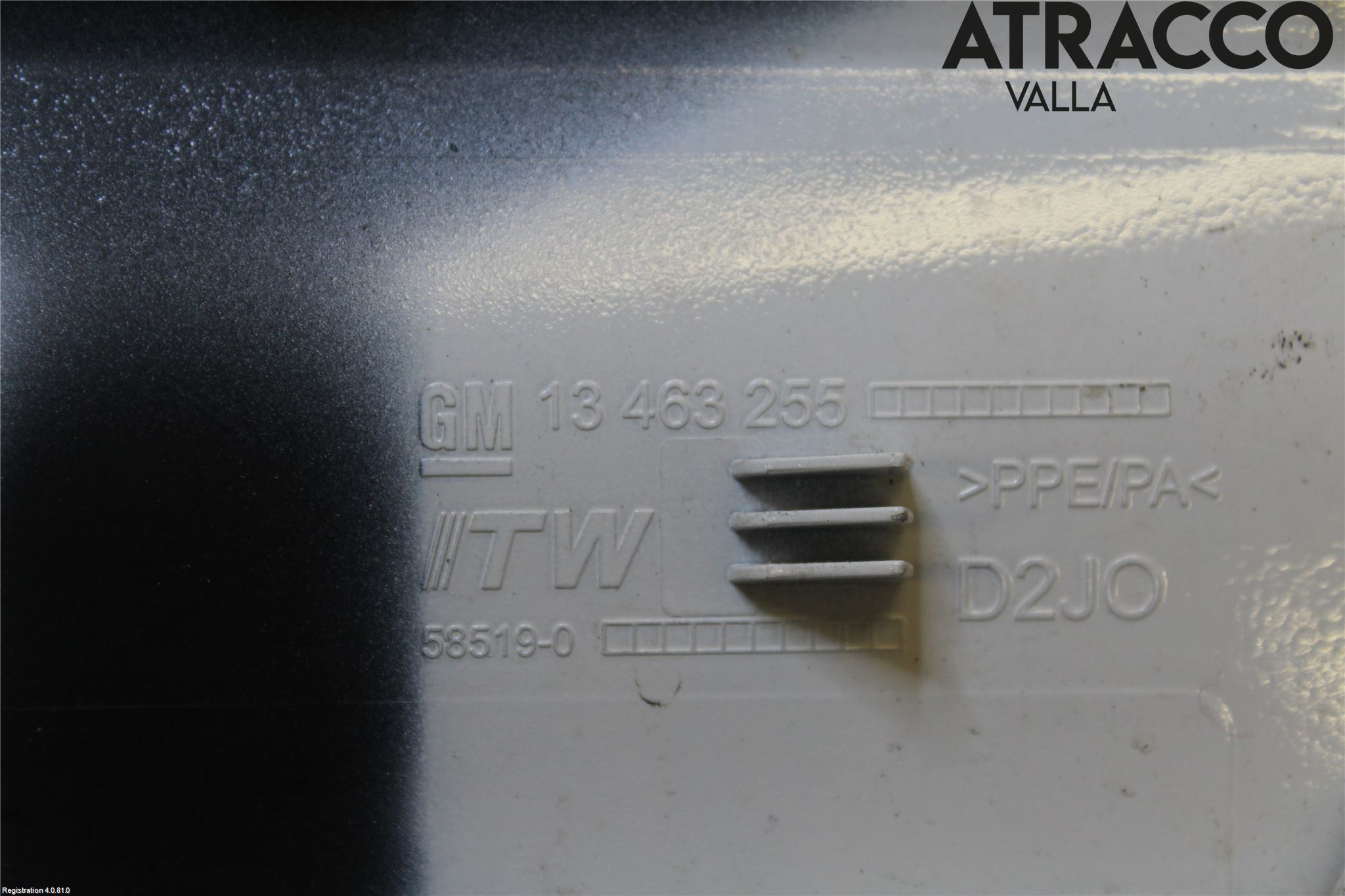 Opel ASTRA K 16-22 Tanklucka