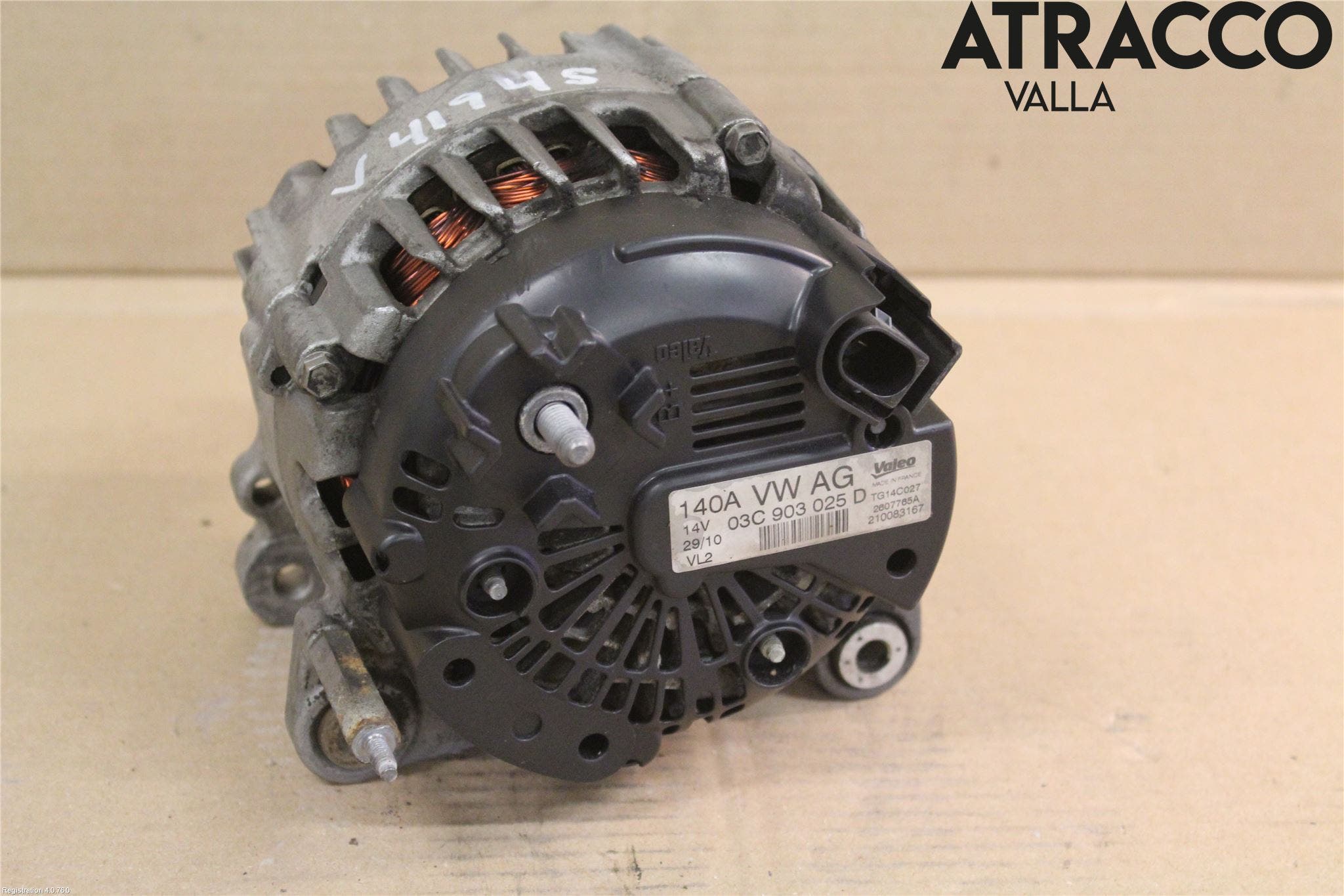 Volkswagen VW GOLF VI 09-13 Generator