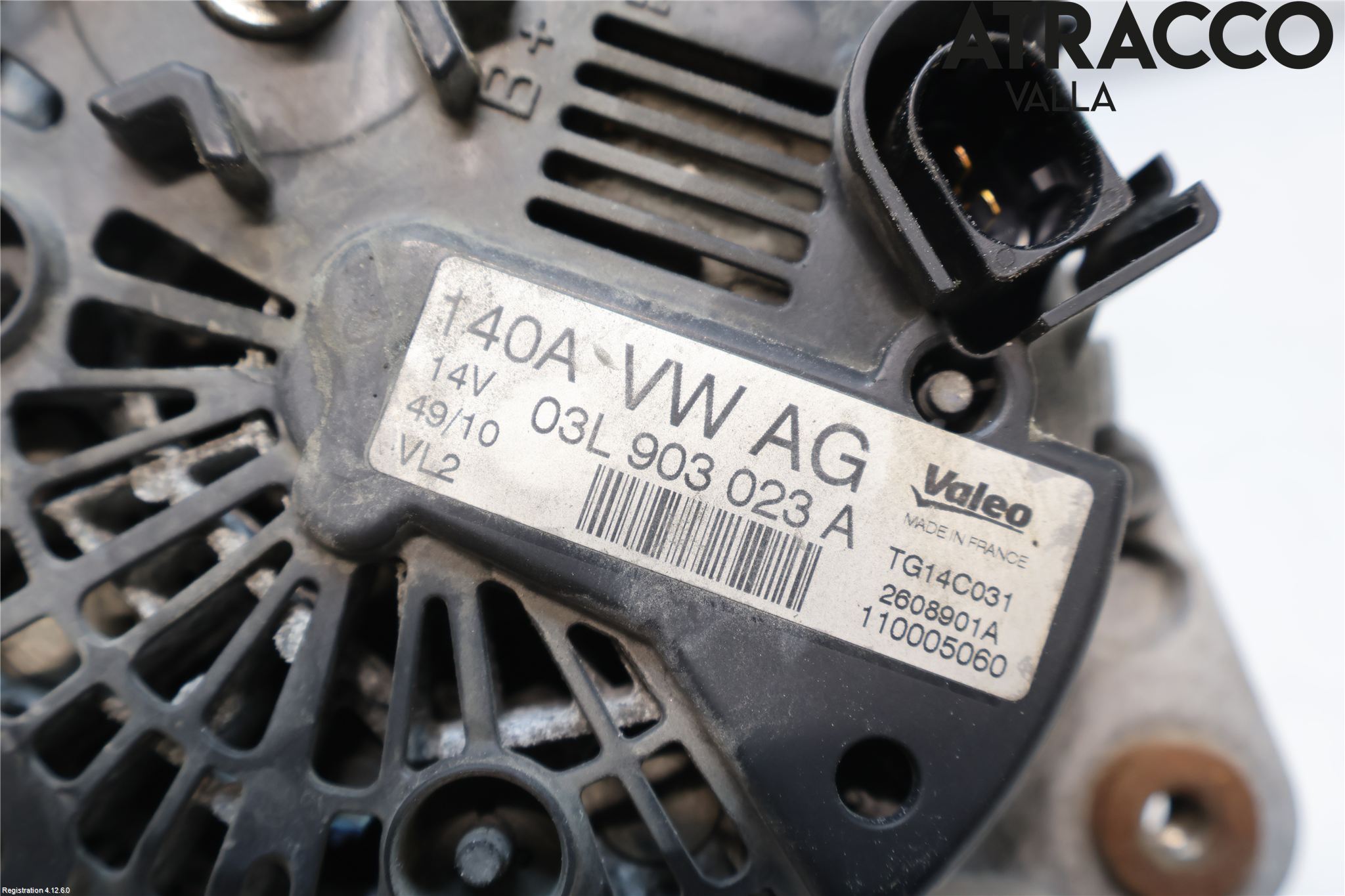 Volkswagen VW GOLF PLUS/CROSS GOLF 04-14 Generator