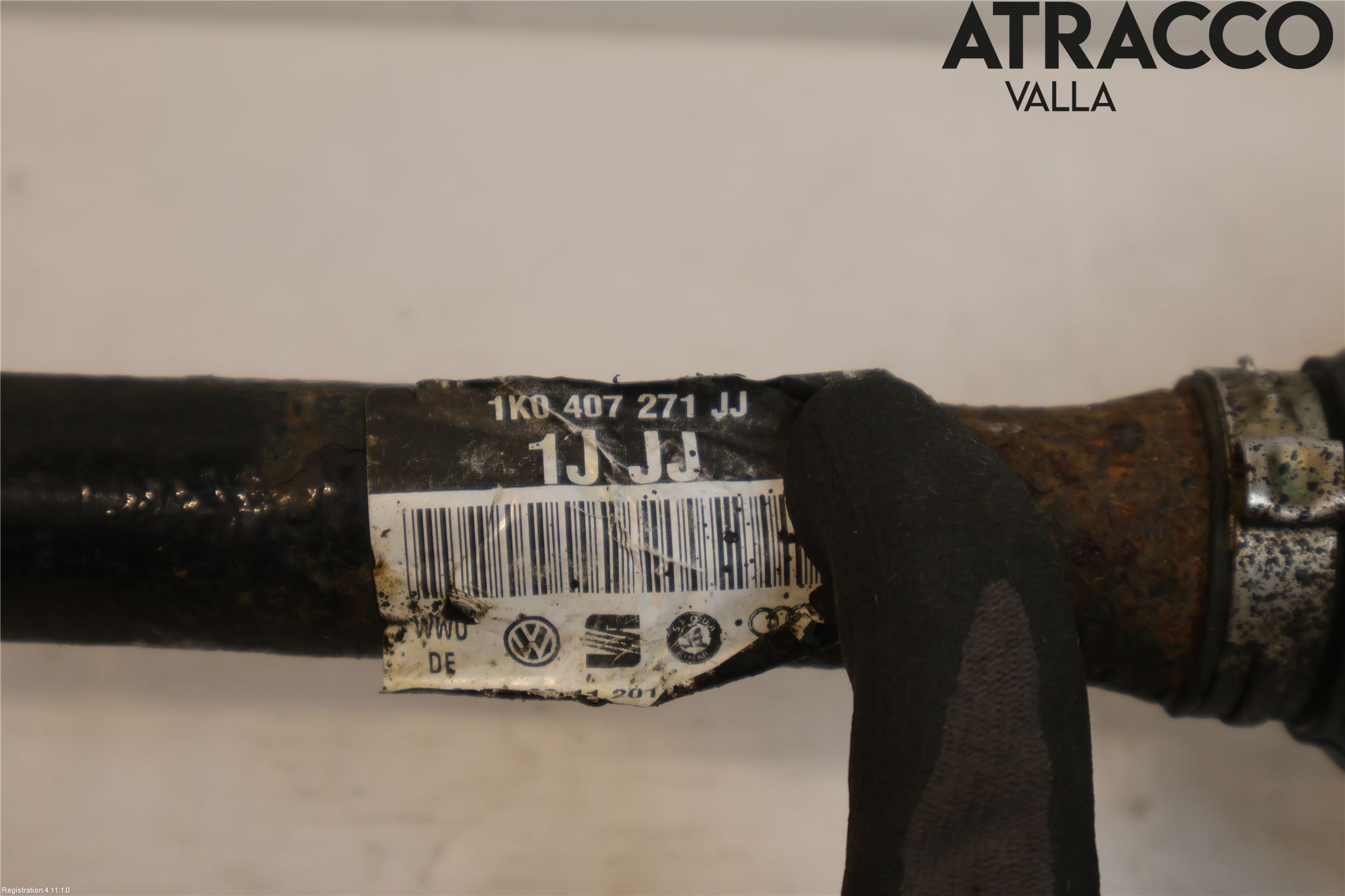 Volkswagen VW PASSAT 11-14 Drivaxel Fram Vänster
