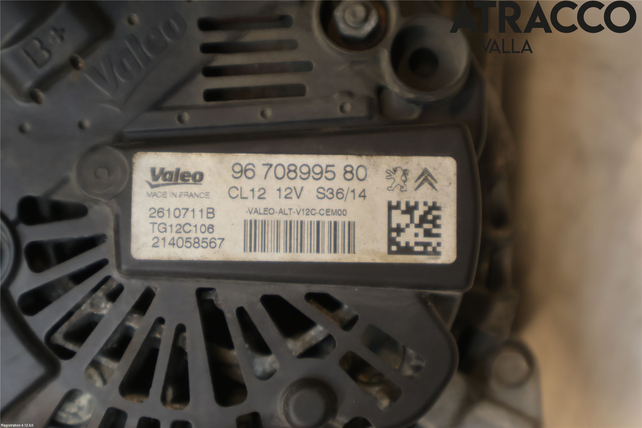 Peugeot 208 12-15 Generator