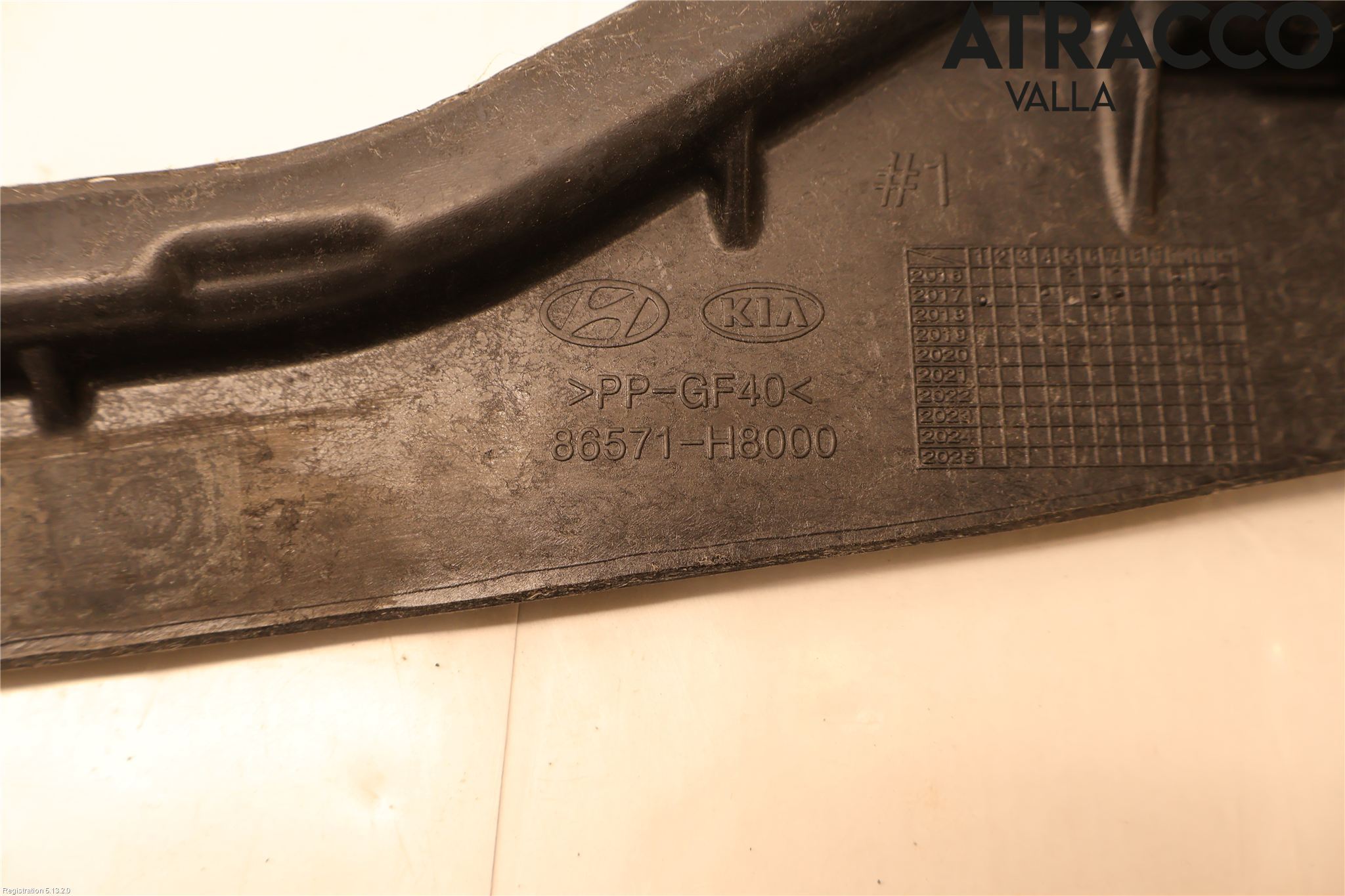 Kia RIO 17- Stötfångarbalk Fram