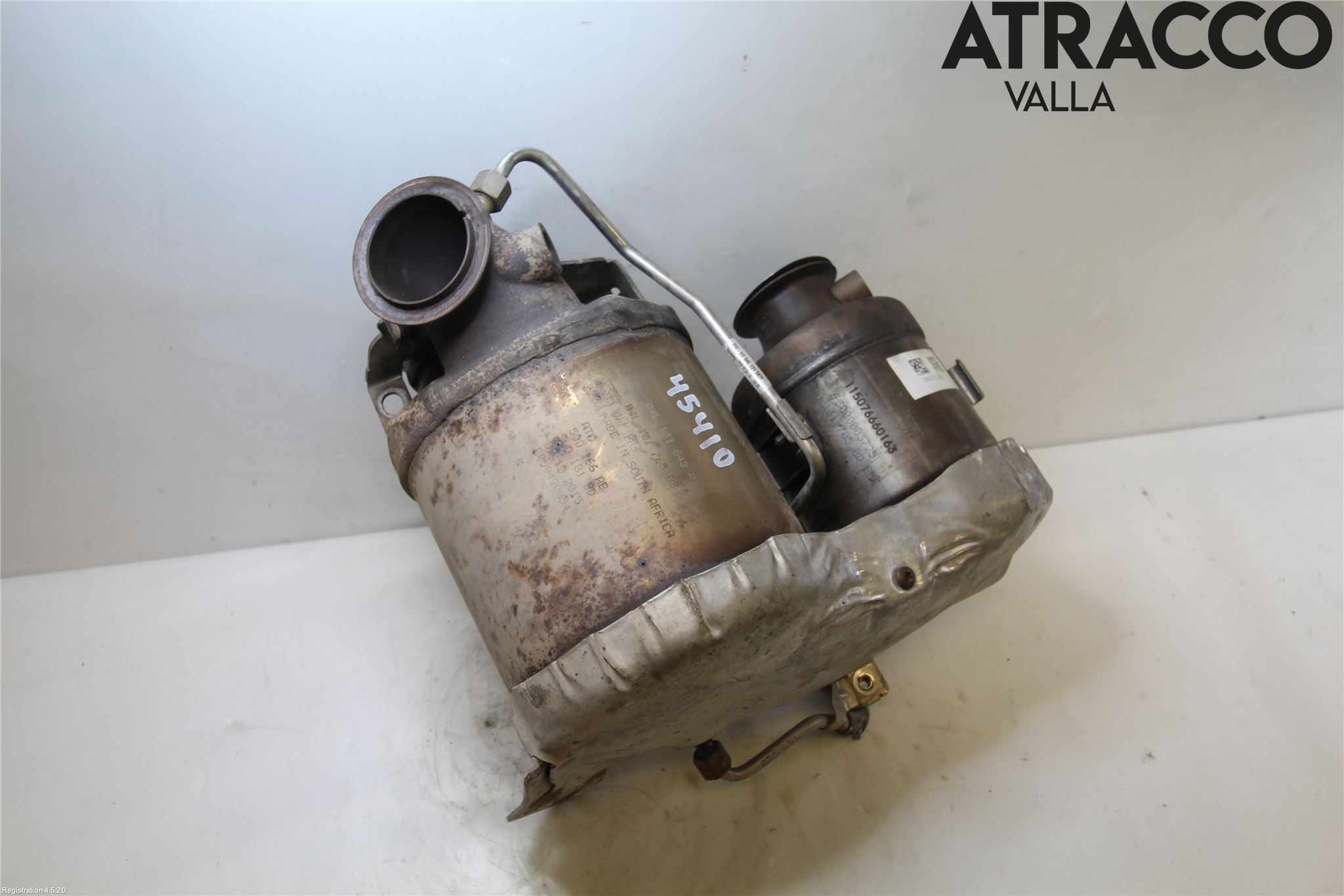 Volkswagen VW GOLF / E-GOLF VII 13-20 Avgas Partikelfilter