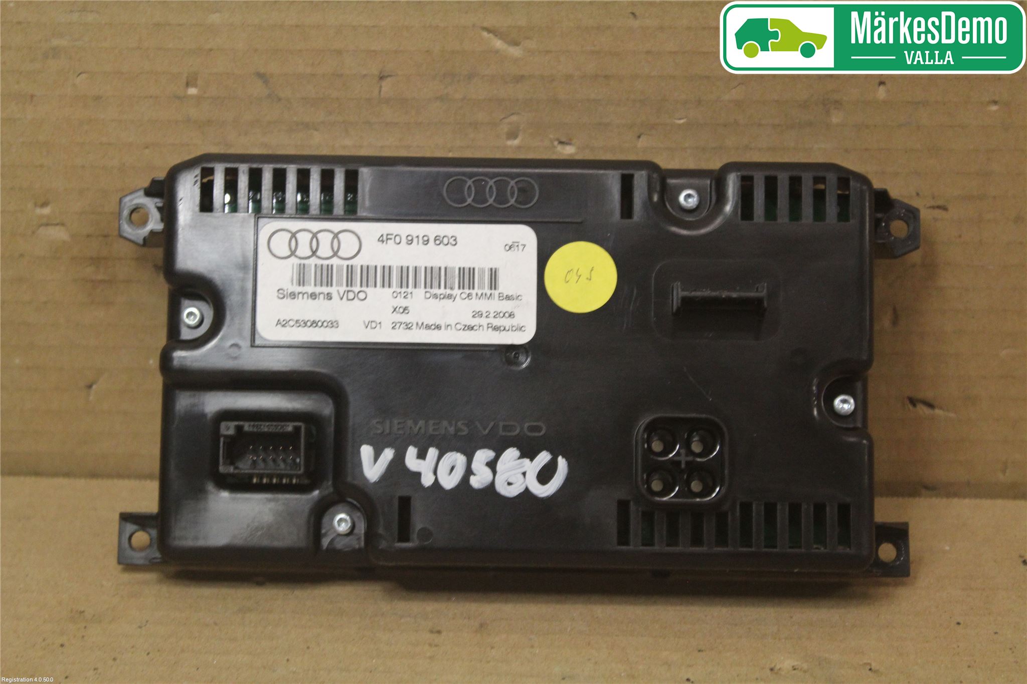 Audi A6/S6     05-11 Multifunktionsdisplay