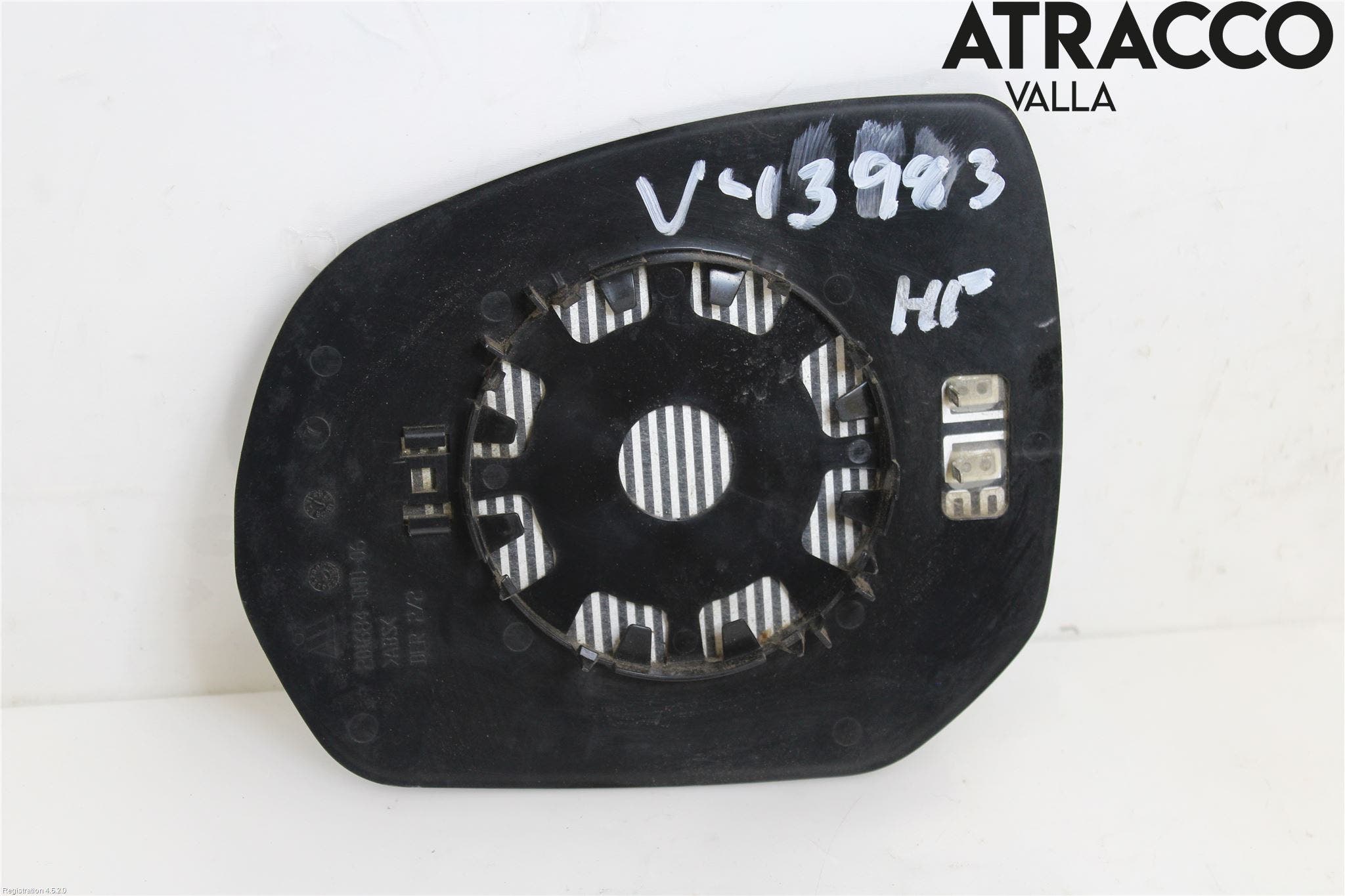 Citroen C4 GRAND PICASSO 07-13 Spegelglas Hö