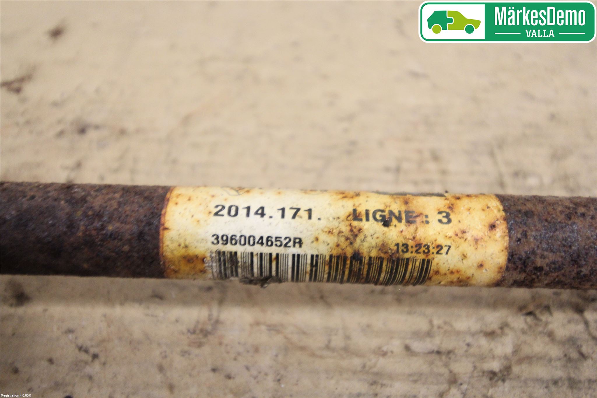 Dacia DUSTER 10-17 Drivaxel Bak Vänster