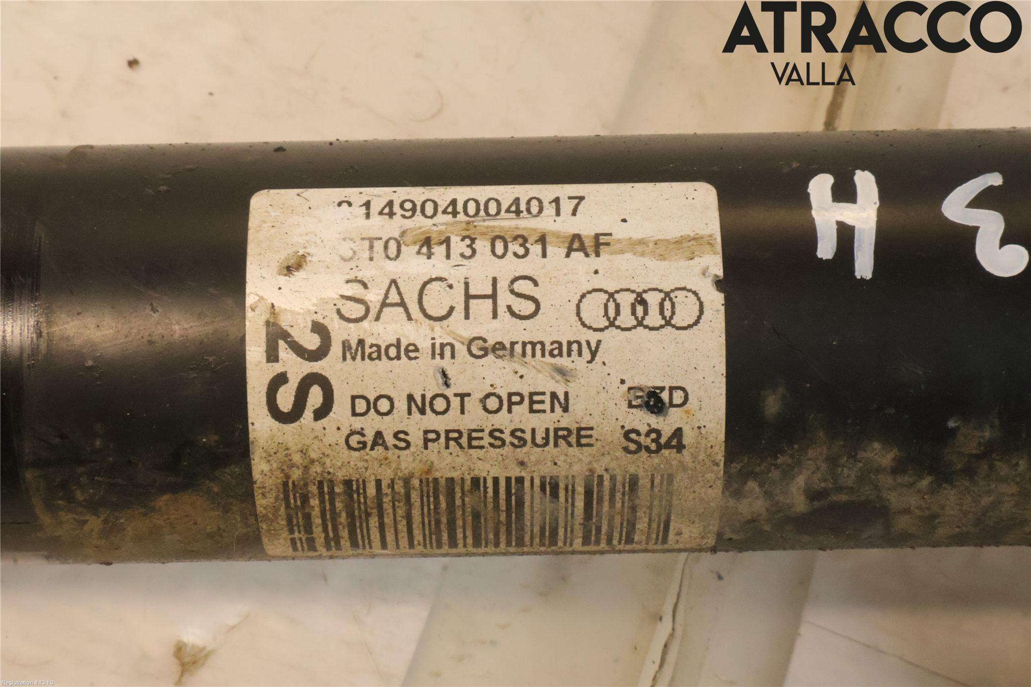 Audi A5 07-16 Fjäderben Fram Höger