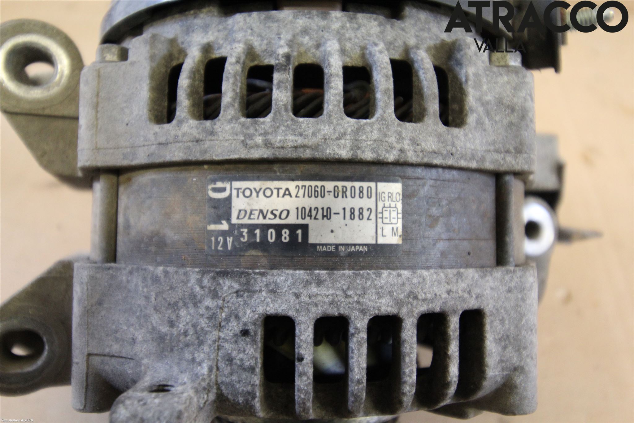 Toyota AVENSIS 09-15 Generator