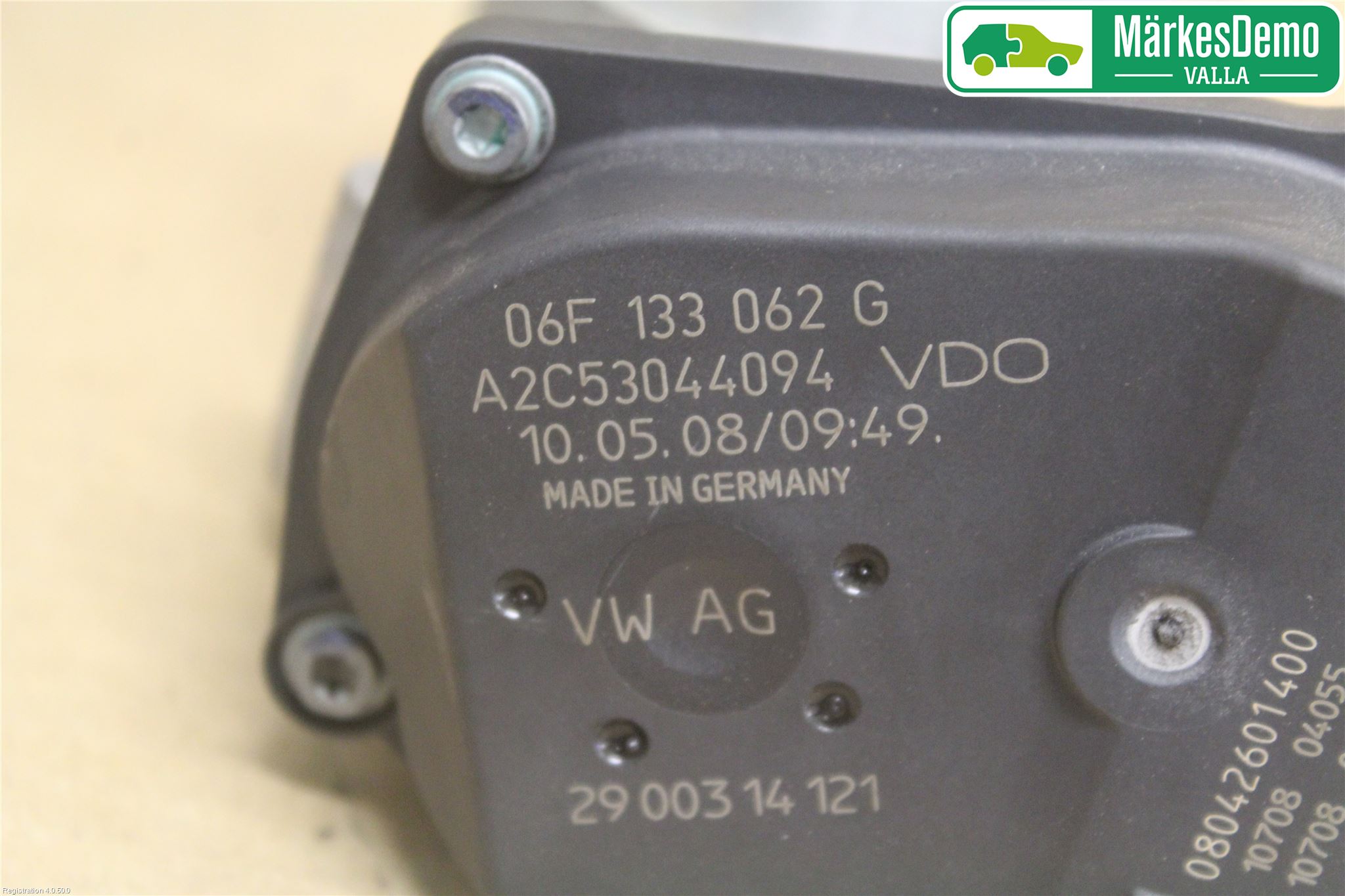 Audi A4/S4 08-11 Injspjällhus