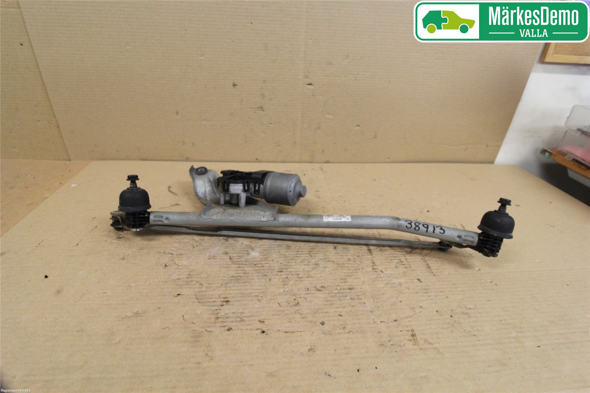 Dacia SANDERO 09-13 Torkarmekanism Vindruta