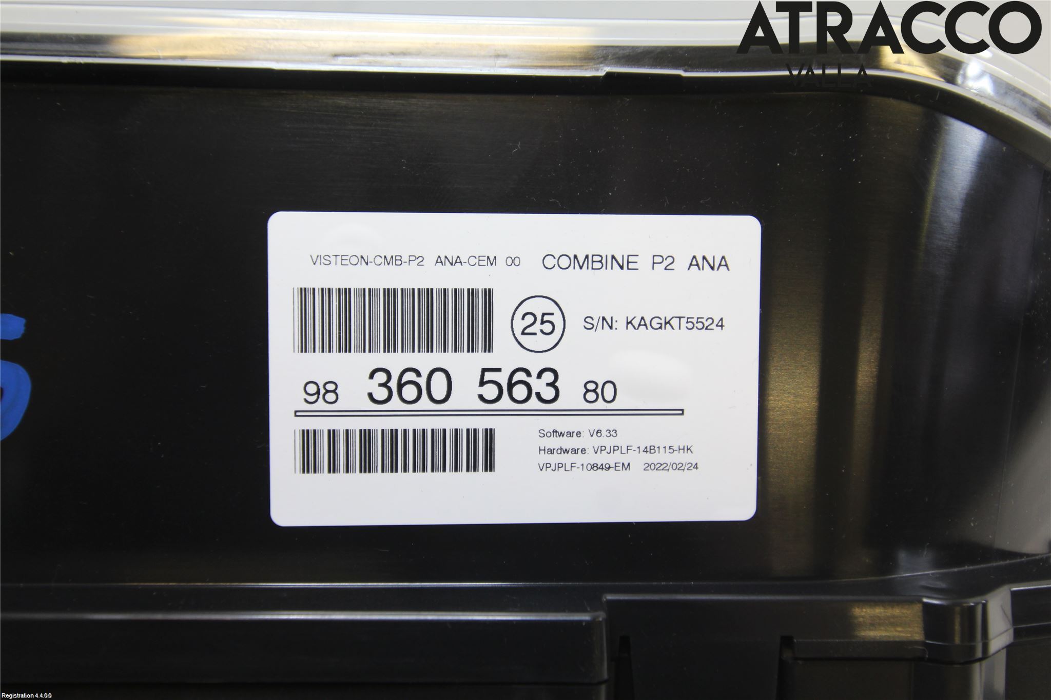 Peugeot 208/E-208 20- Instrument Komb