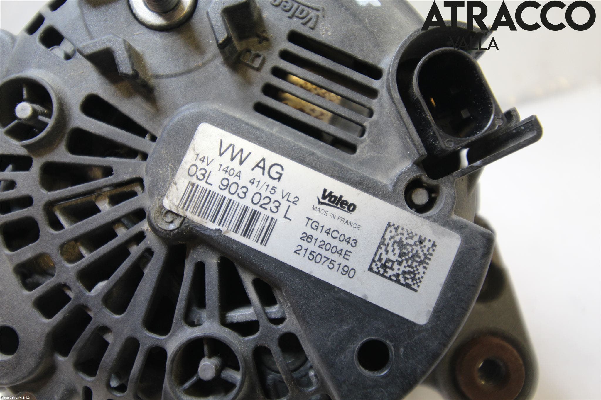 Volkswagen VW TIGUAN 07-16 Generator