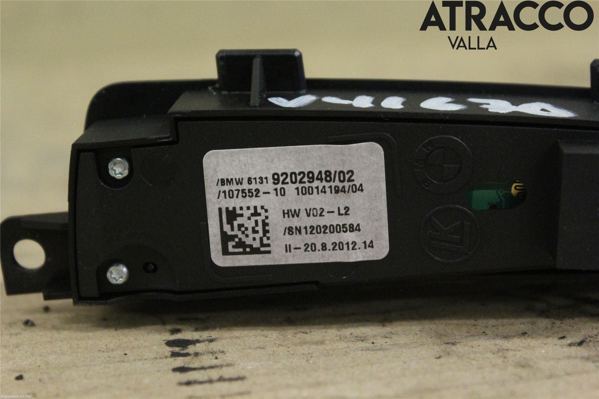 BMW 5 F10/F11/F18 09-17 Strömställare Multifunktion