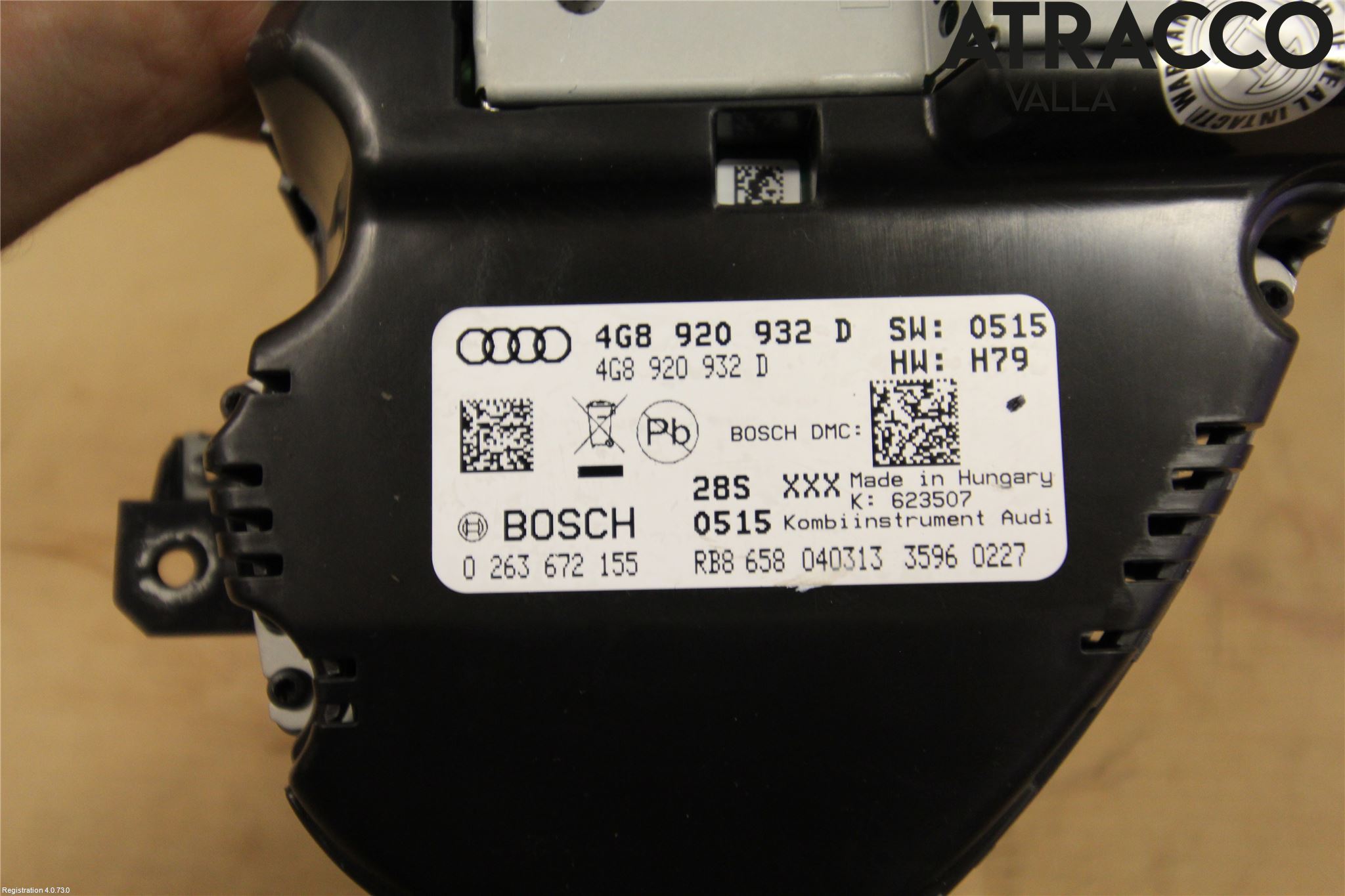 Audi A6/S6 4G 11-18 Instrument Komb