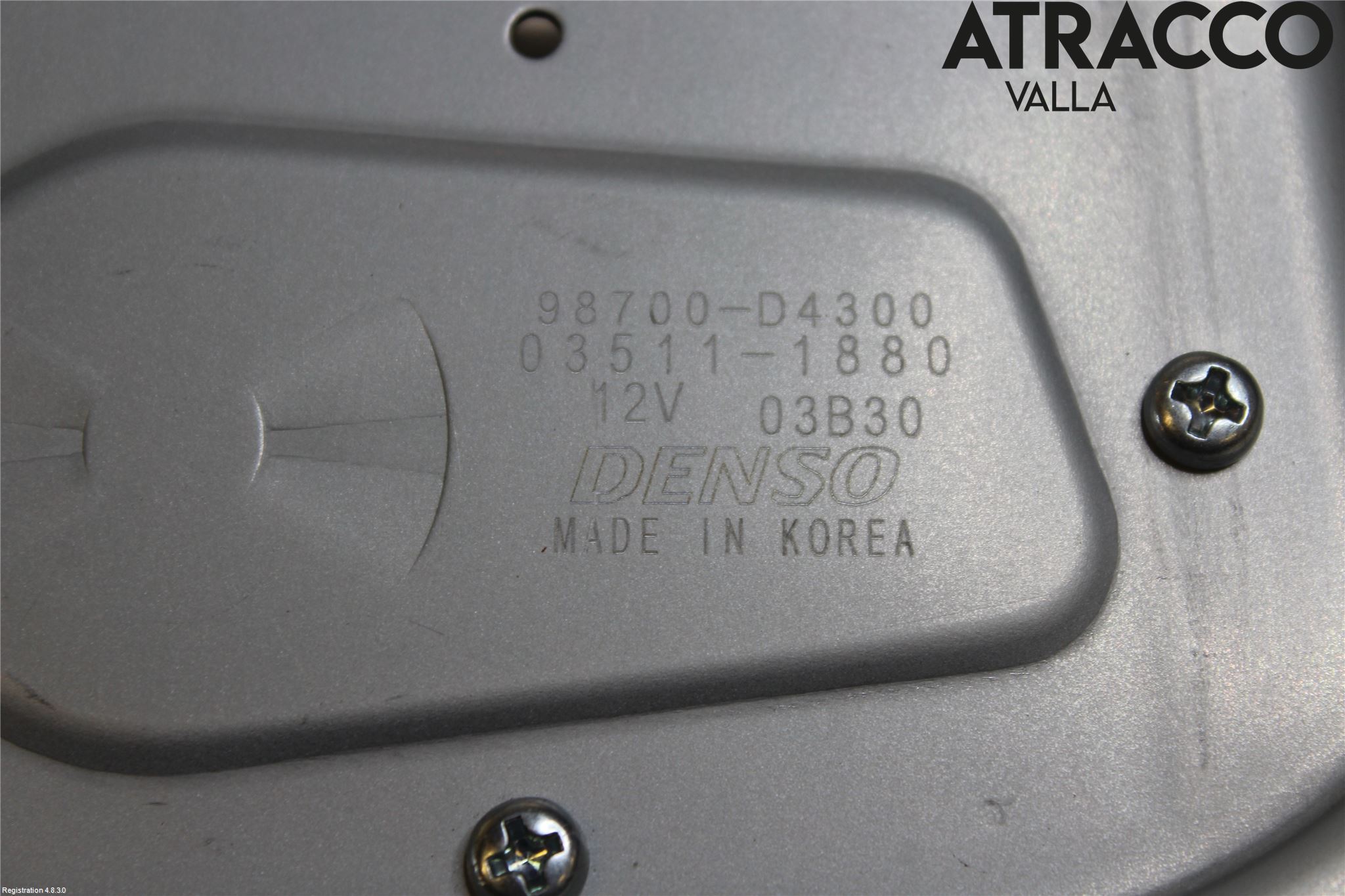 Kia OPTIMA 16-20 Torkarmotor Baklucka