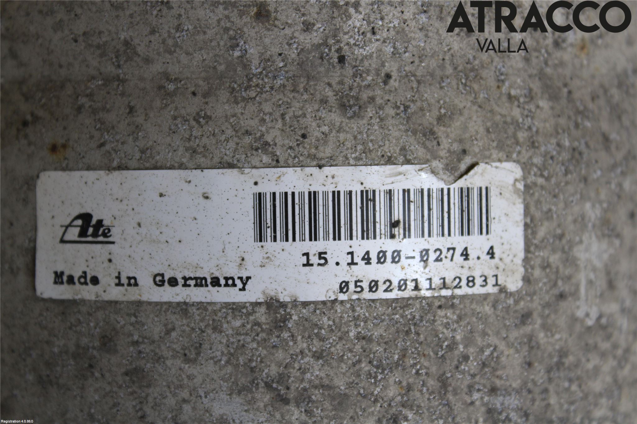 Porsche CAYENNE 03- Fjäderben Bak Höger